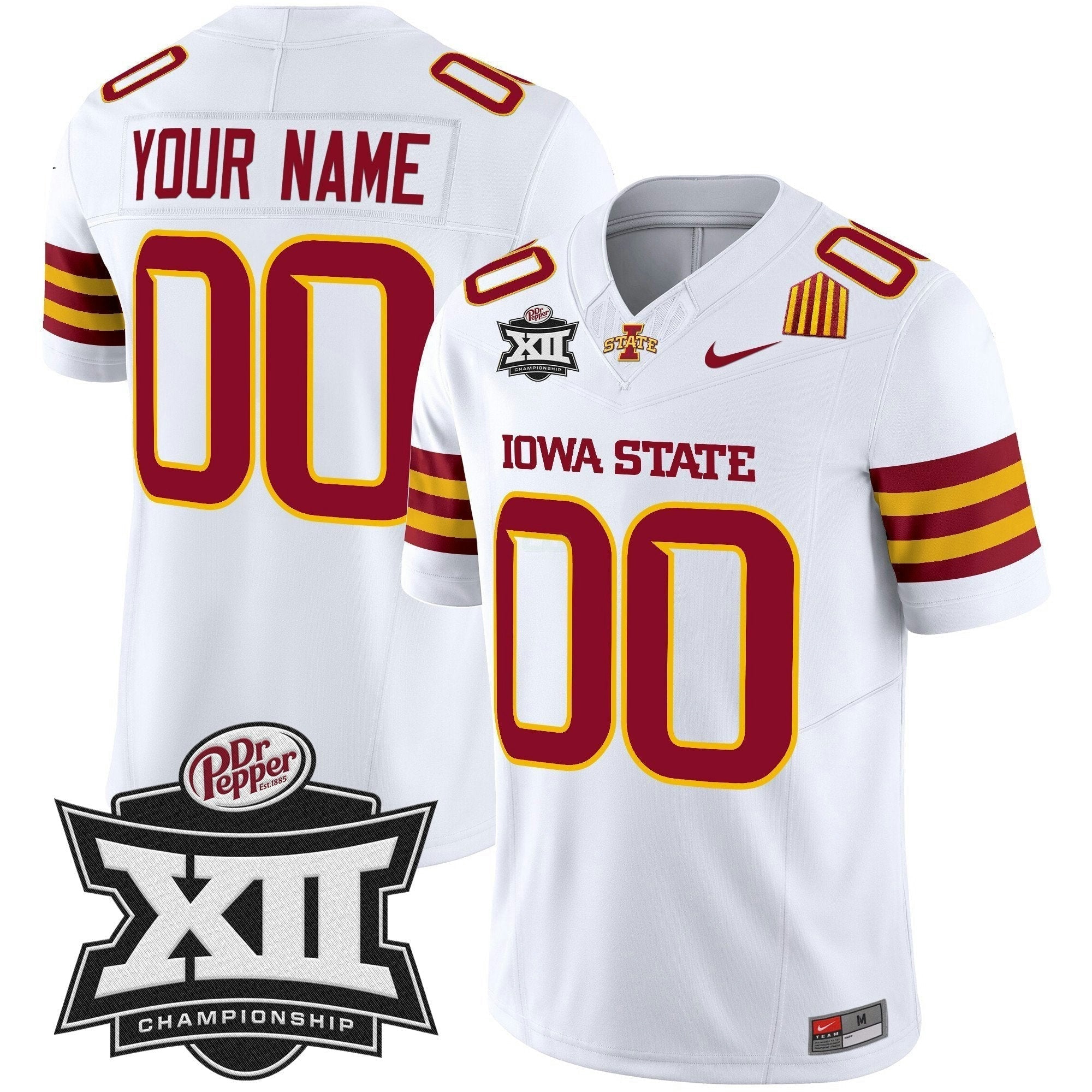 Camisa NCAA 2024 Big 12 Championship Patch Vapor Limited Jersey
