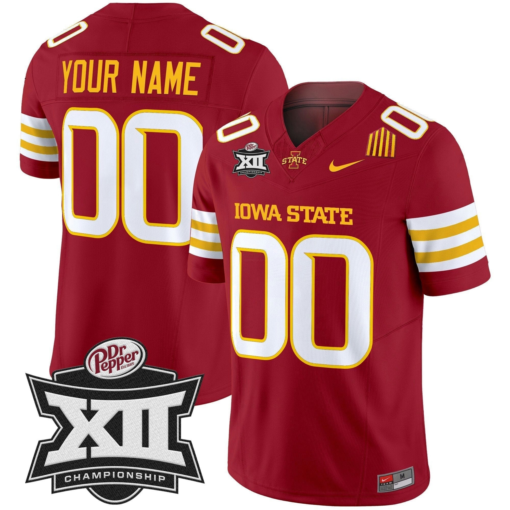 Camisa NCAA 2024 Big 12 Championship Patch Vapor Limited Jersey