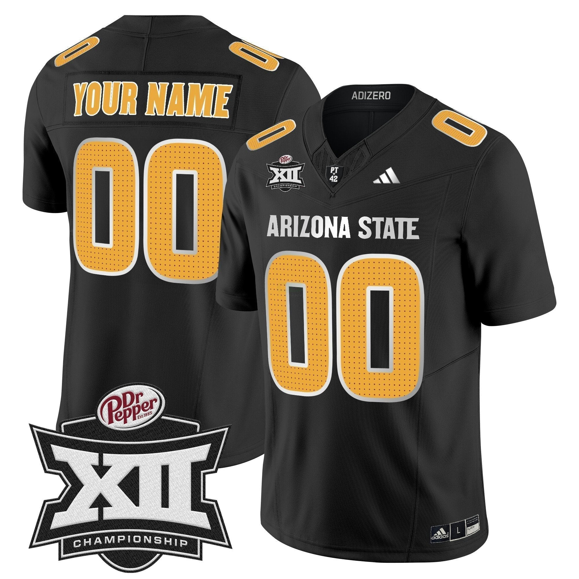 Camisa NCAA 2024 Big 12 Championship Patch Vapor Limited Jersey V2