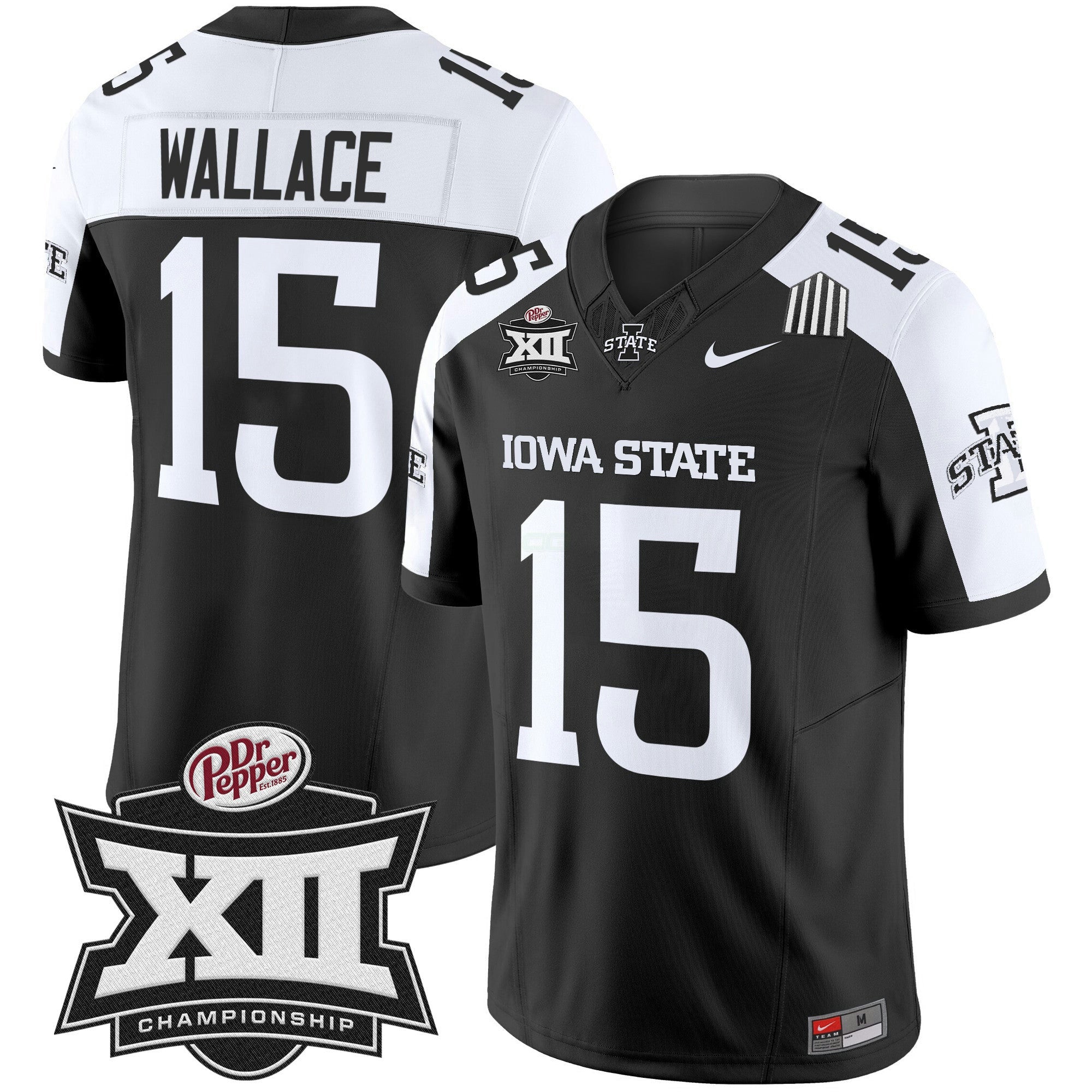 Camisa NCAA 2024 Big 12 Championship Patch Vapor Limited Jersey