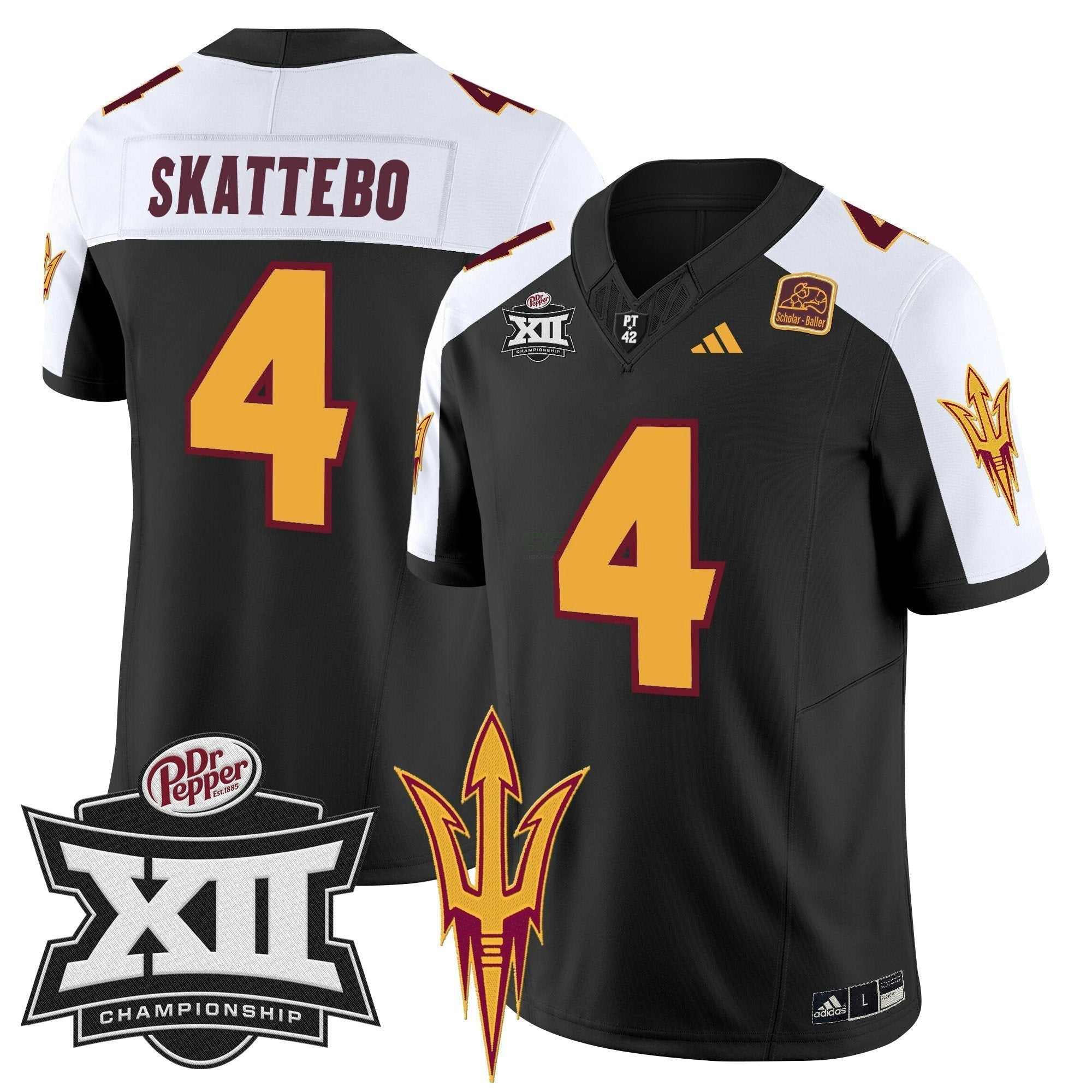 Camisa NCAA 2024 Big 12 Championship Patch Vapor Limited Jersey
