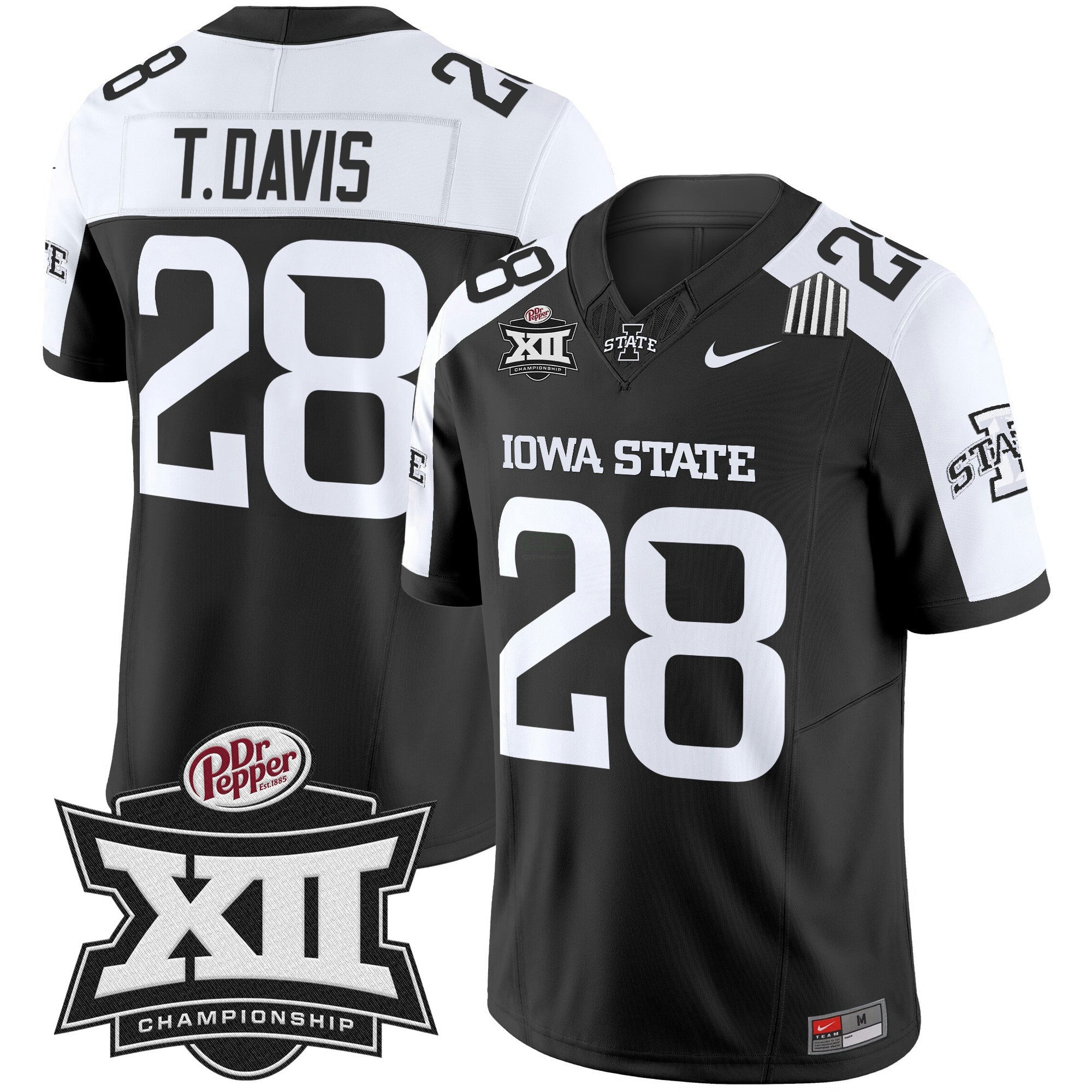 Camisa NCAA 2024 Big 12 Championship Patch Vapor Limited Jersey