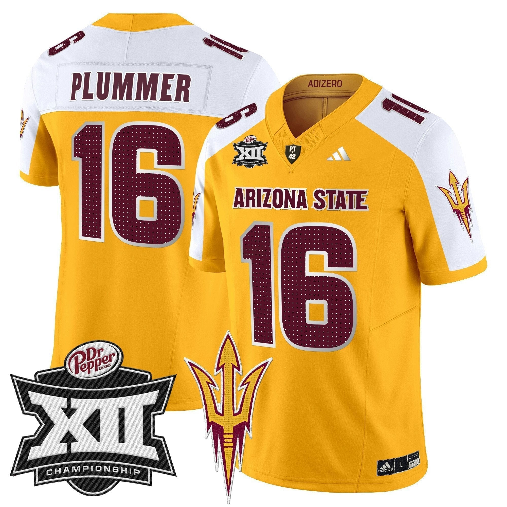 Camisa NCAA 2024 Big 12 Championship Patch Vapor Limited Jersey V2