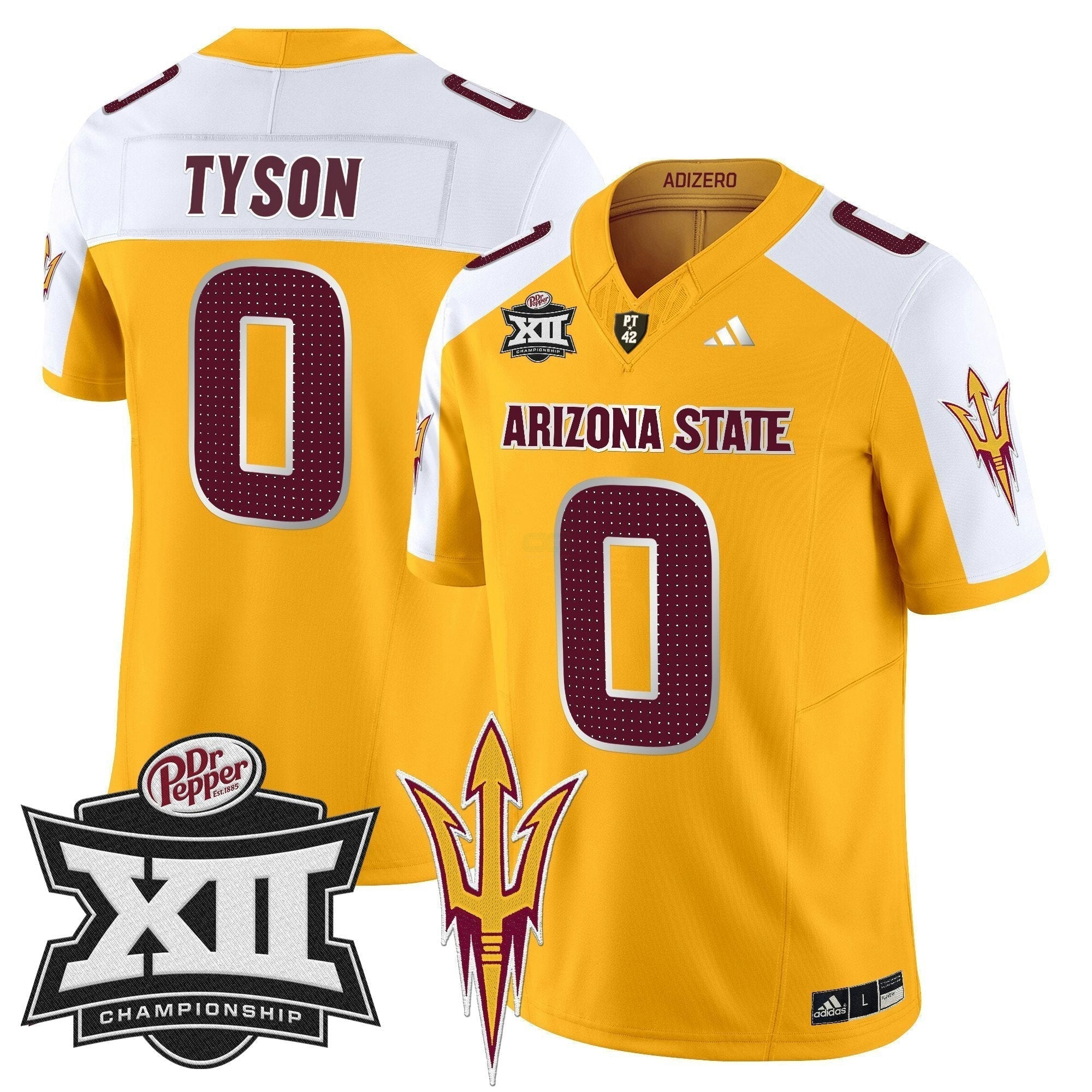 Camisa NCAA 2024 Big 12 Championship Patch Vapor Limited Jersey V2