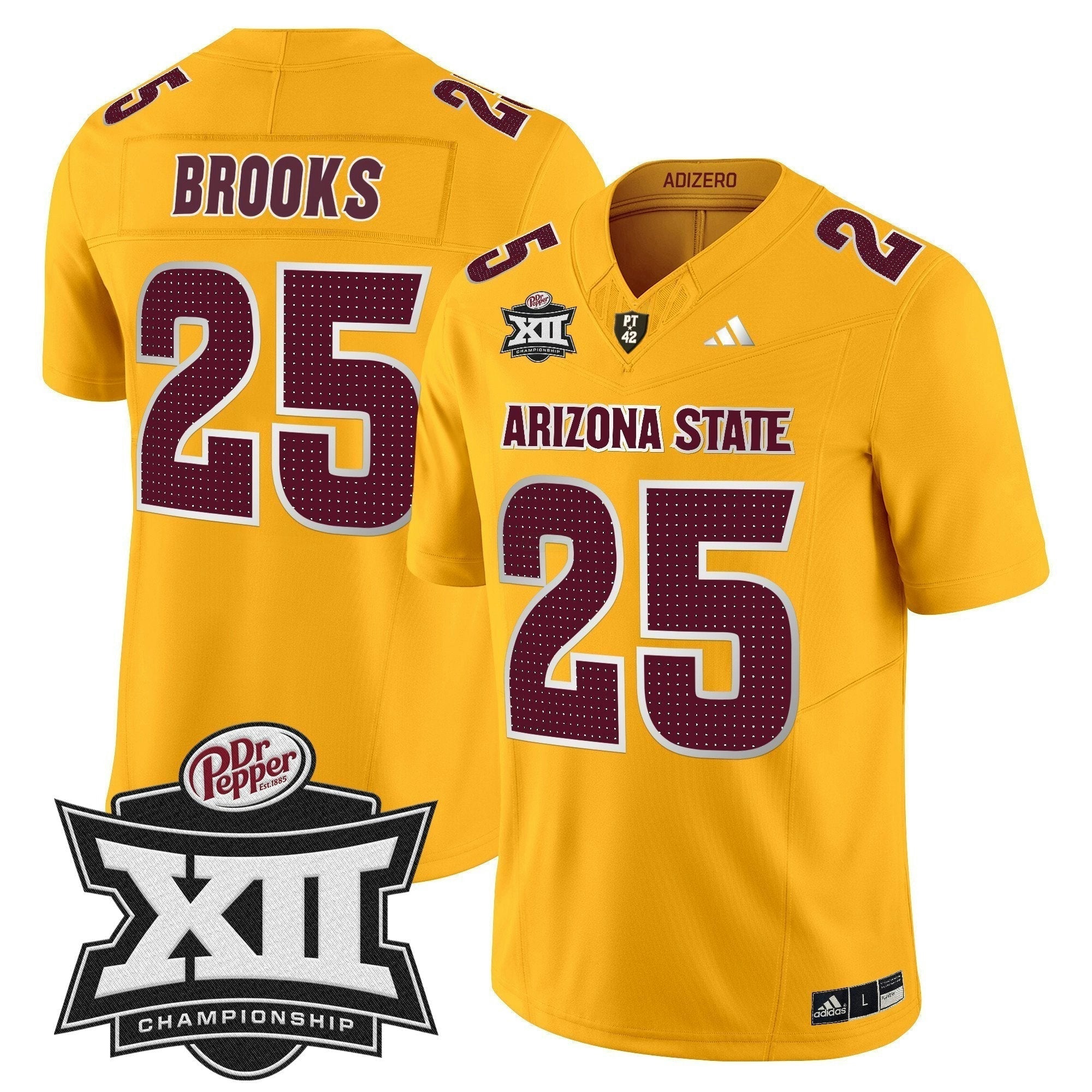 Camisa NCAA 2024 Big 12 Championship Patch Vapor Limited Jersey V2