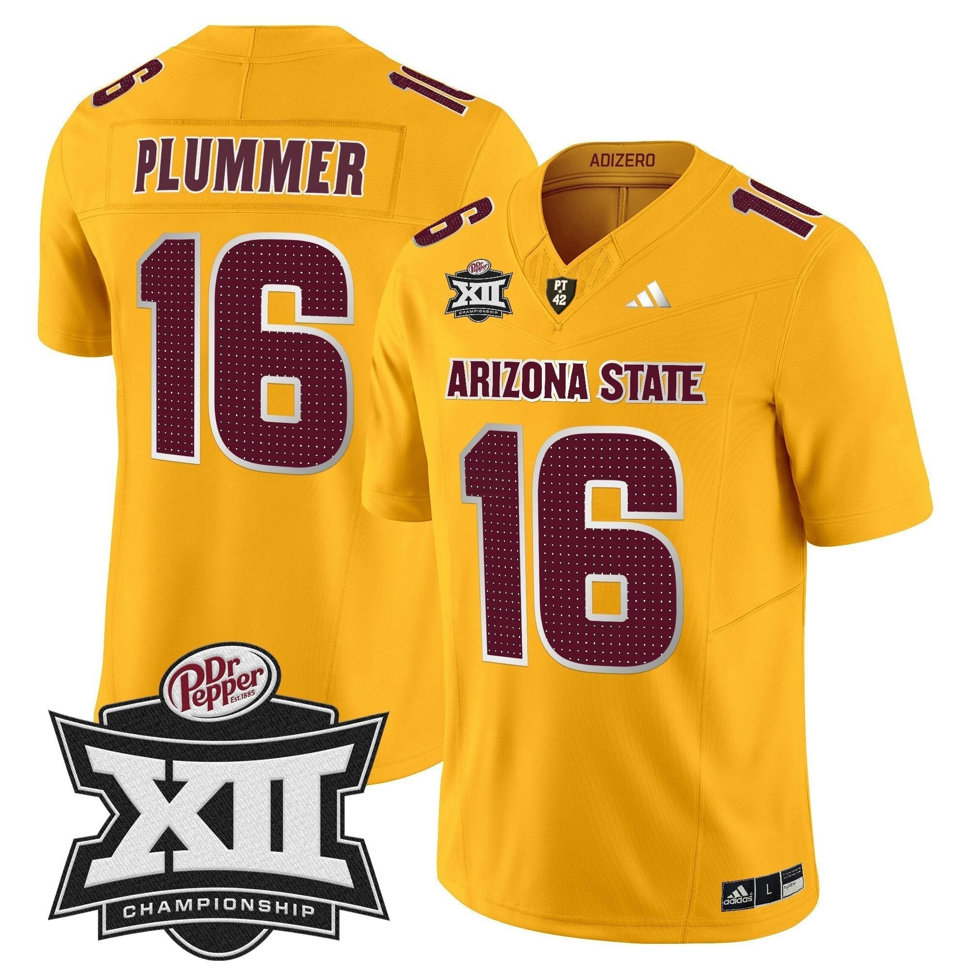 Camisa NCAA 2024 Big 12 Championship Patch Vapor Limited Jersey V2