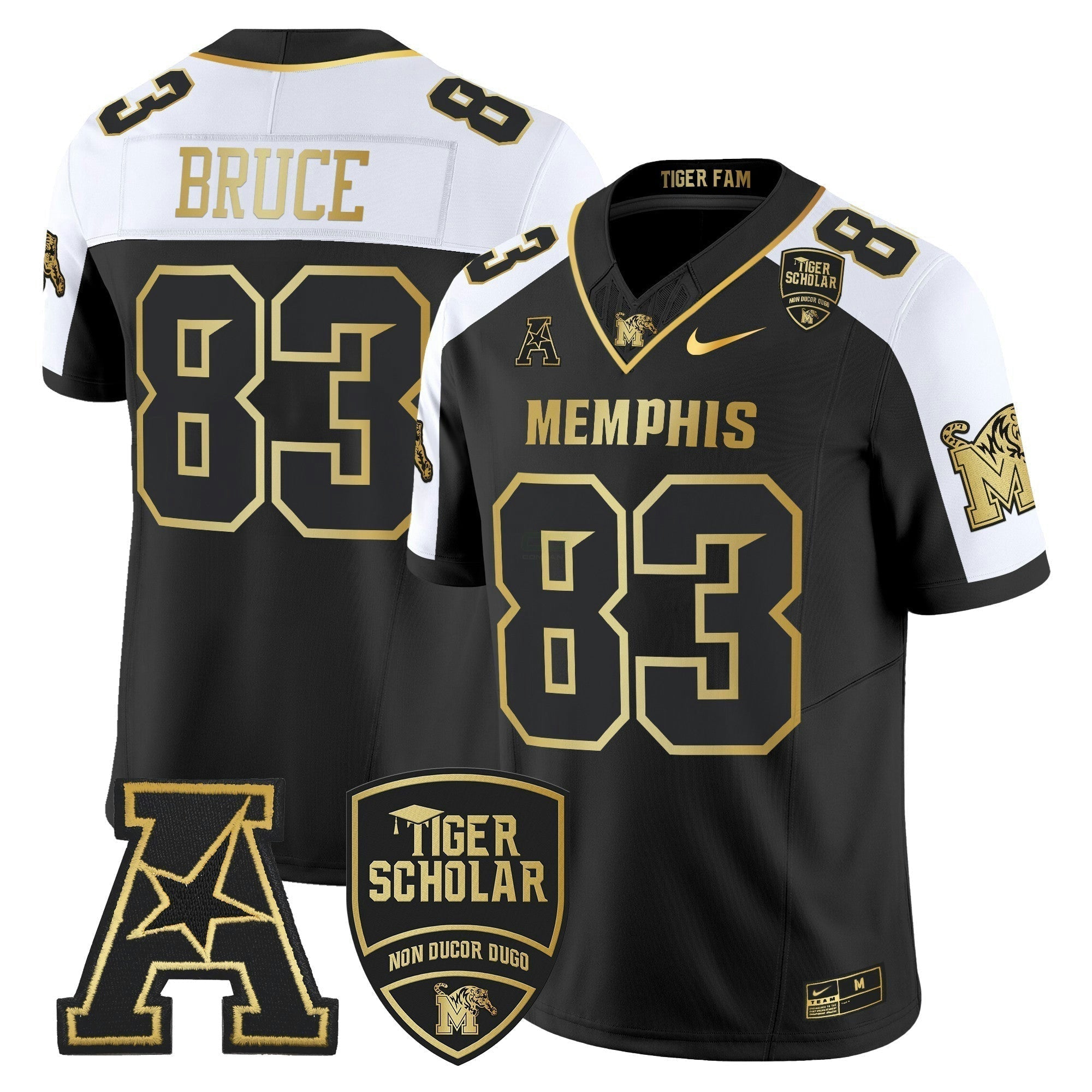 Camisa NCAA 2024 Dourada Vapor Limited Jersey