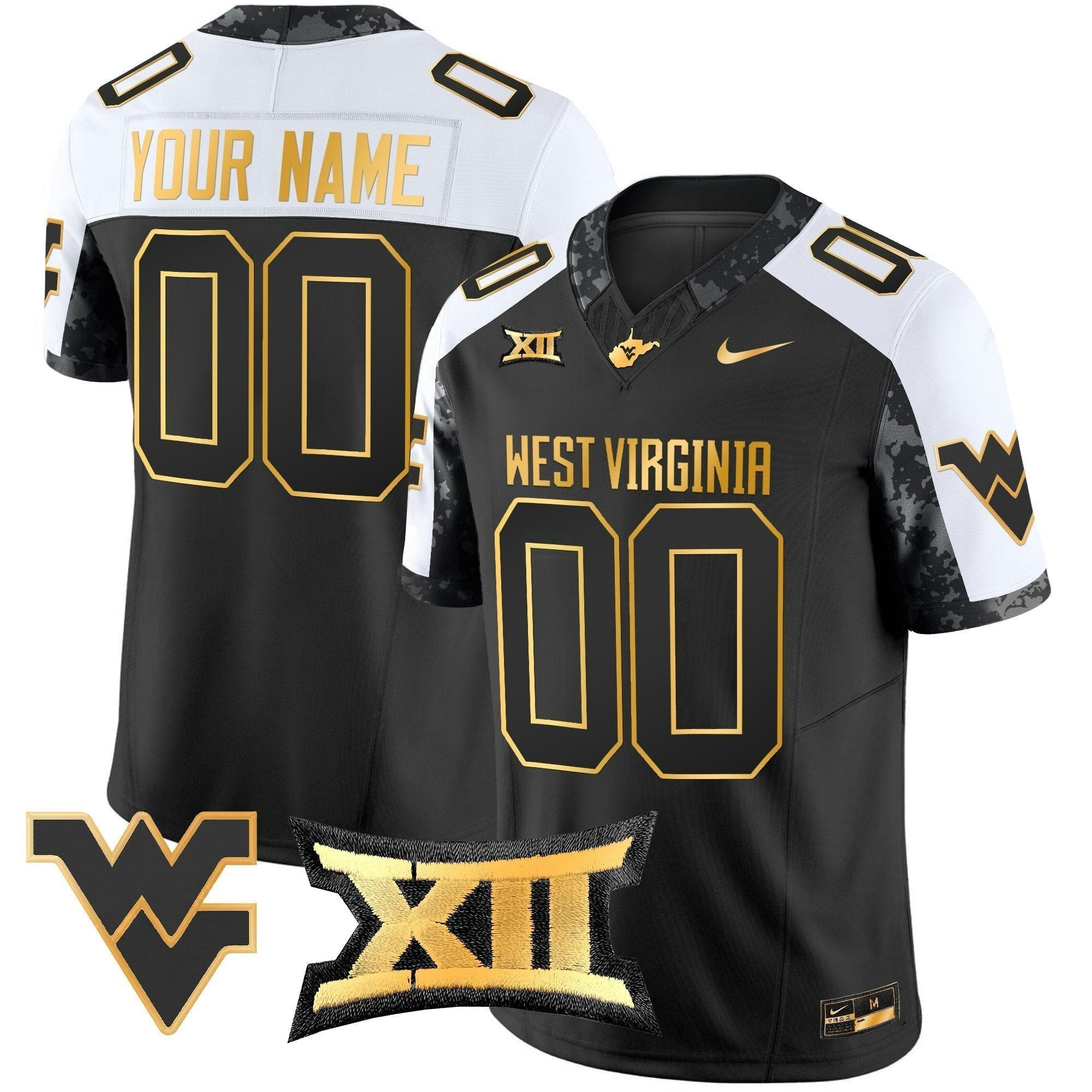 Camisa NCAA 2024 Dourada Vapor Limited Jersey