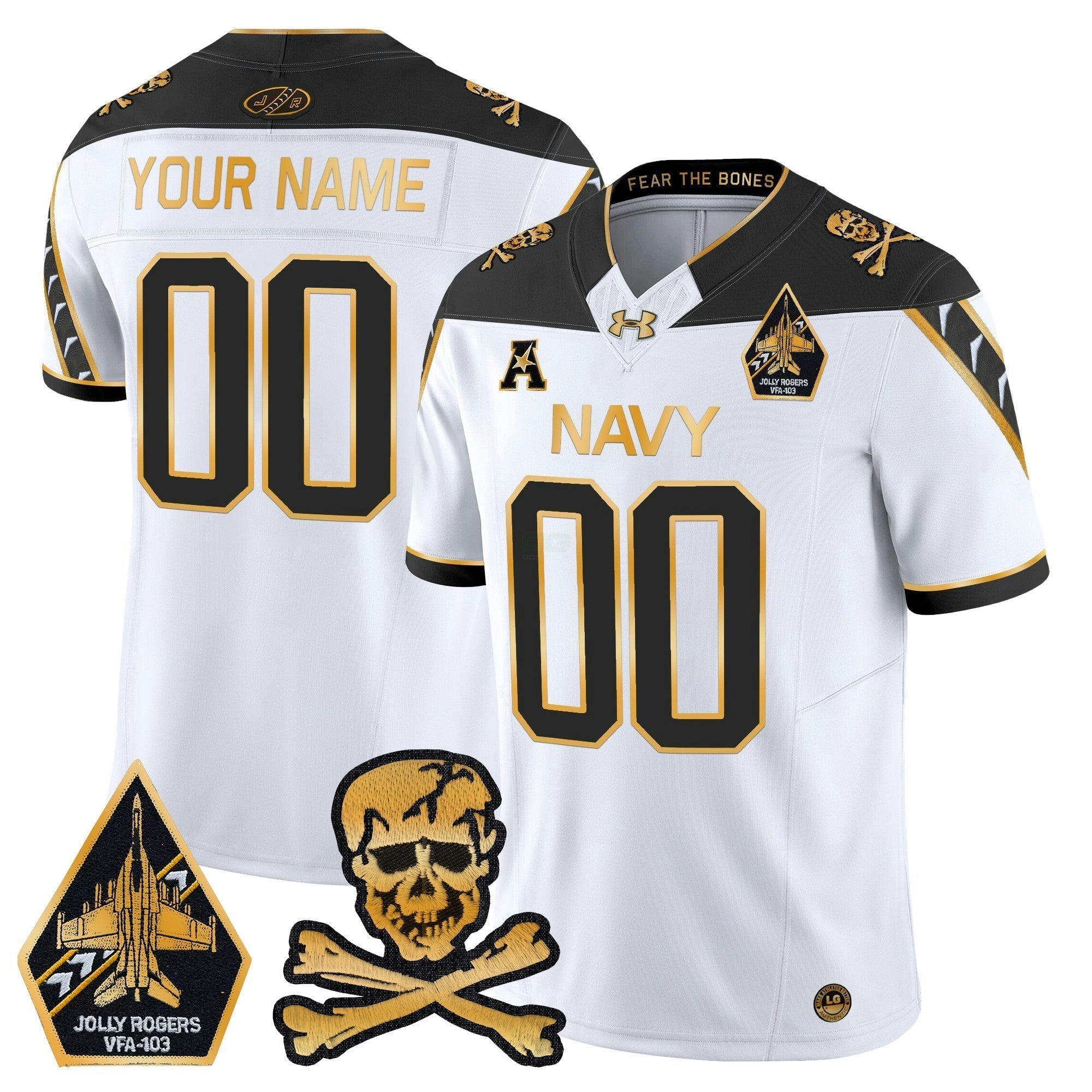 Camisa NCAA 2024 Dourada Vapor Limited Jersey