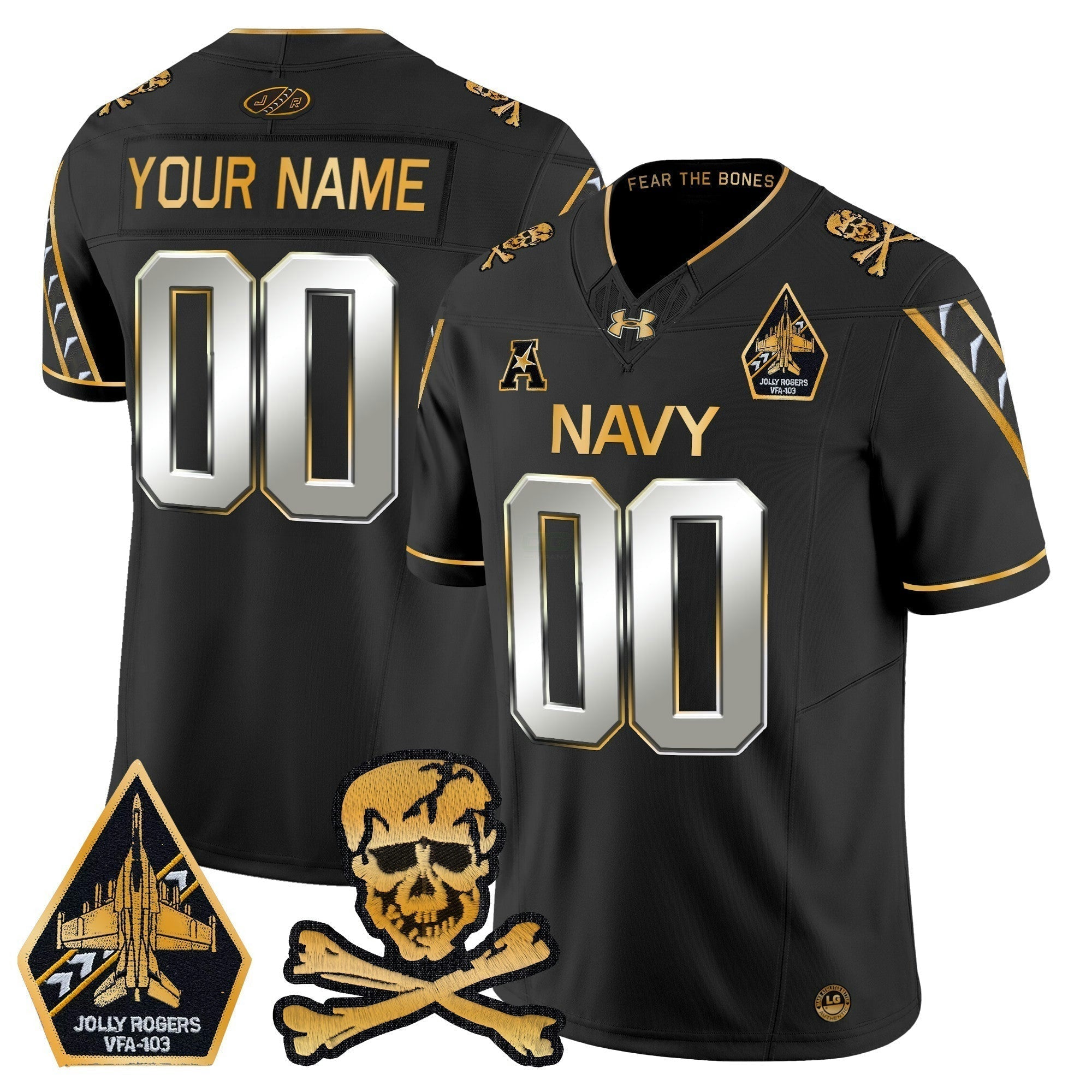 Camisa NCAA 2024 Dourada Vapor Limited Jersey