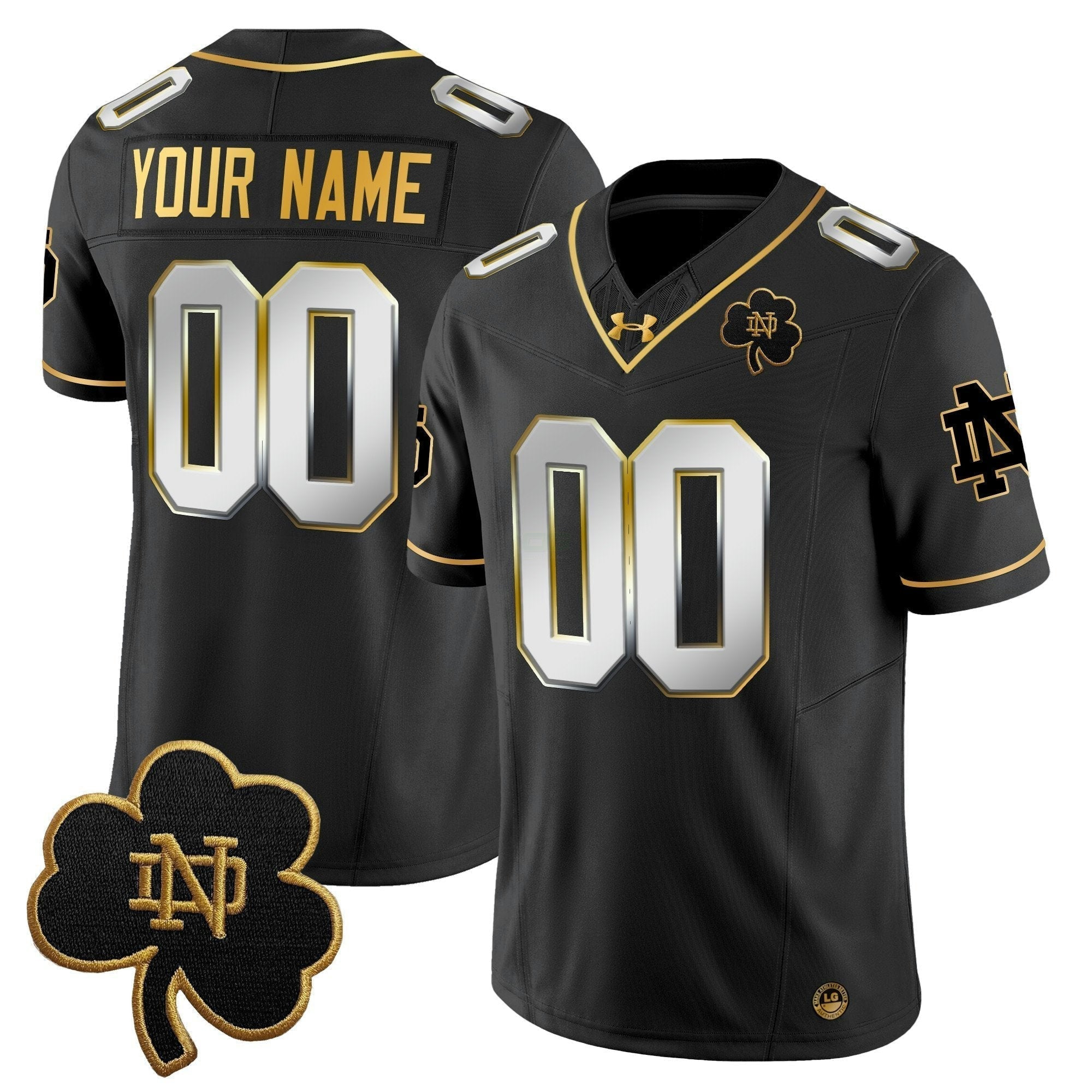 Camisa NCAA 2024 Dourada Vapor Limited Jersey
