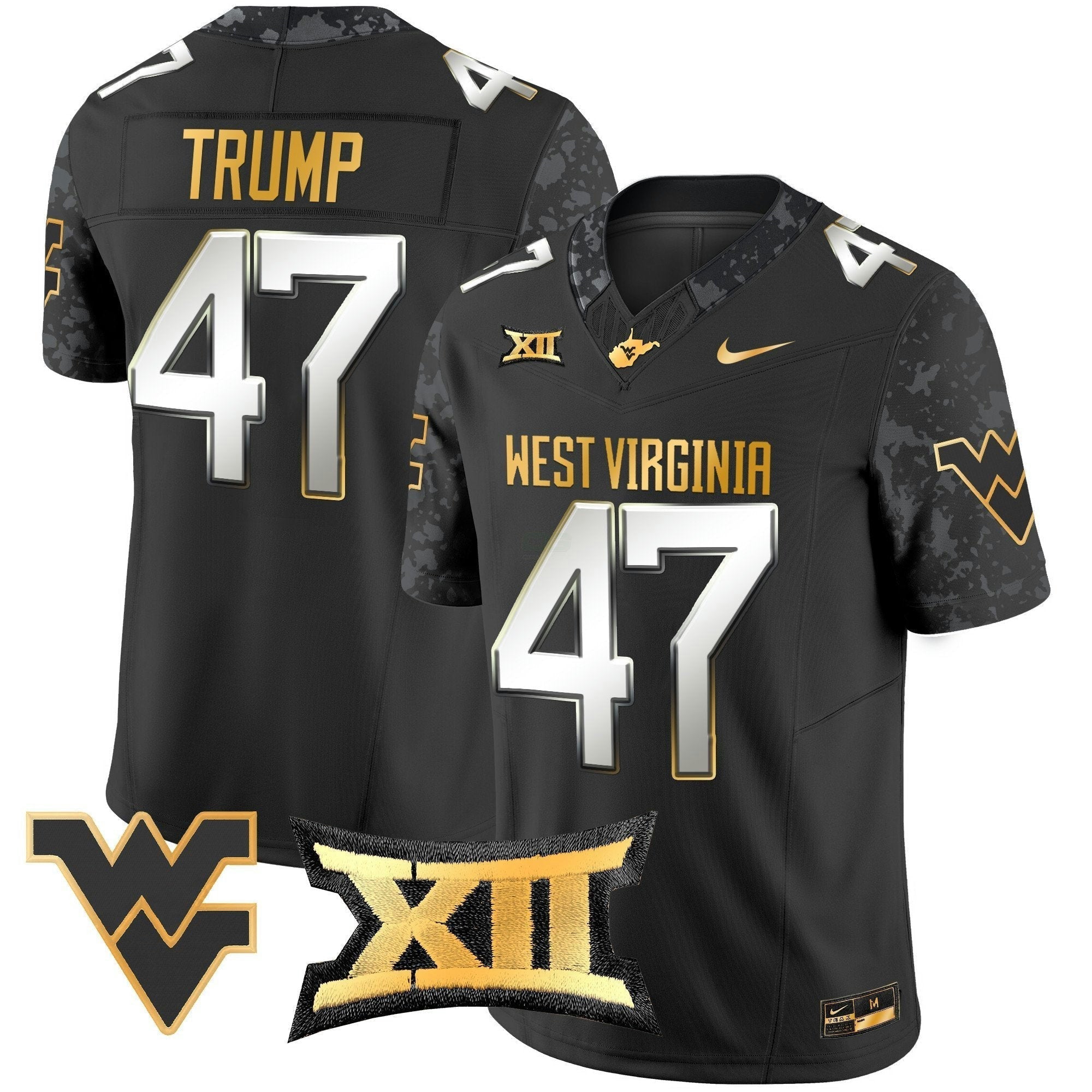 Camisa NCAA 2024 Dourada Vapor Limited Jersey