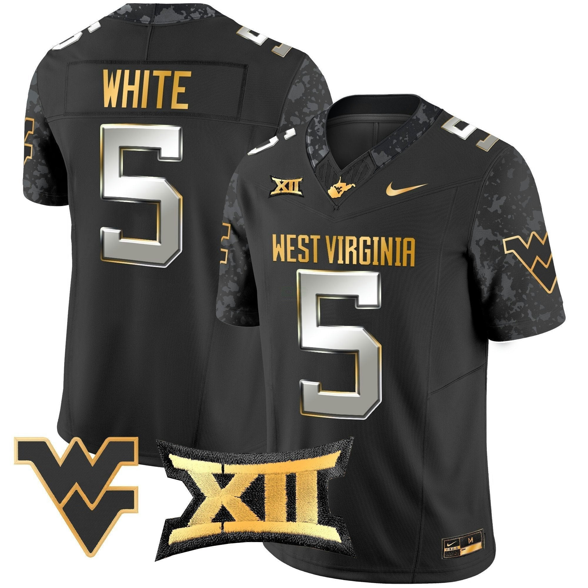 Camisa NCAA 2024 Dourada Vapor Limited Jersey