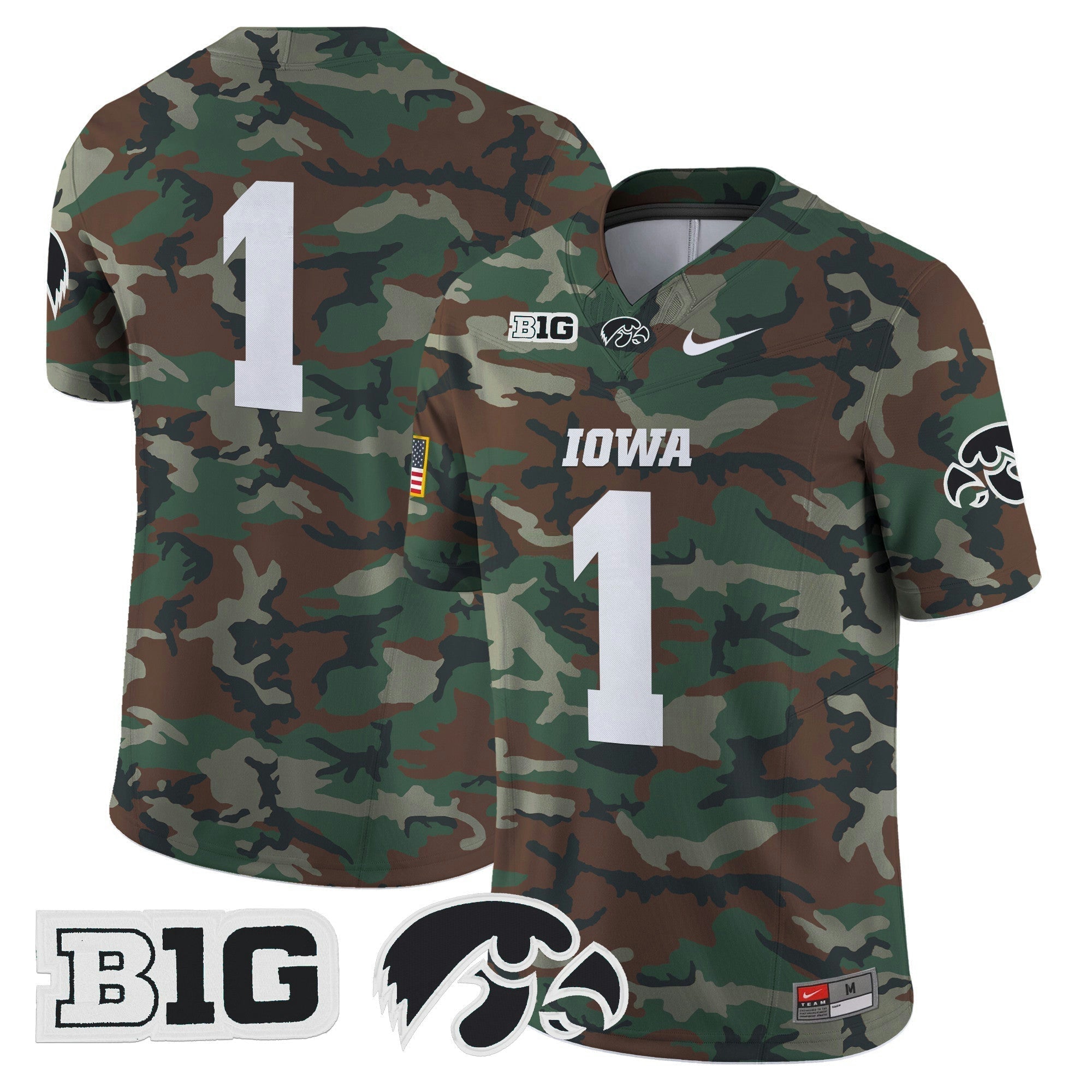 Camisa NCAA 2024 Military Vapor Limited Jersey