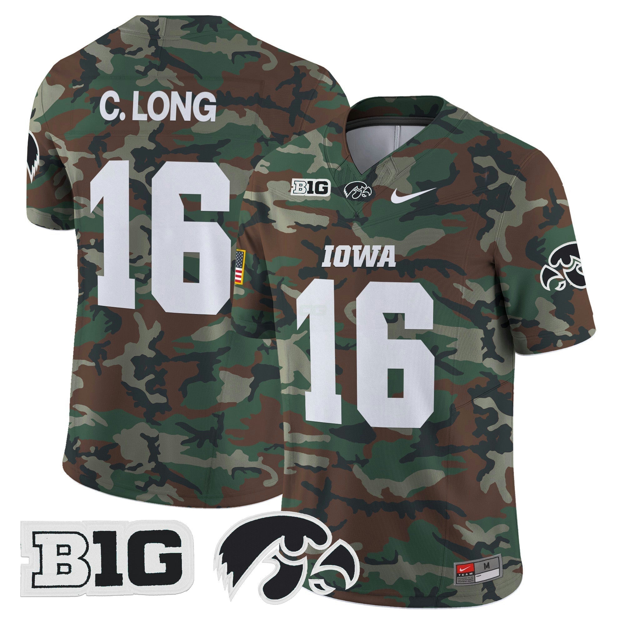 Camisa NCAA 2024 Military Vapor Limited Jersey