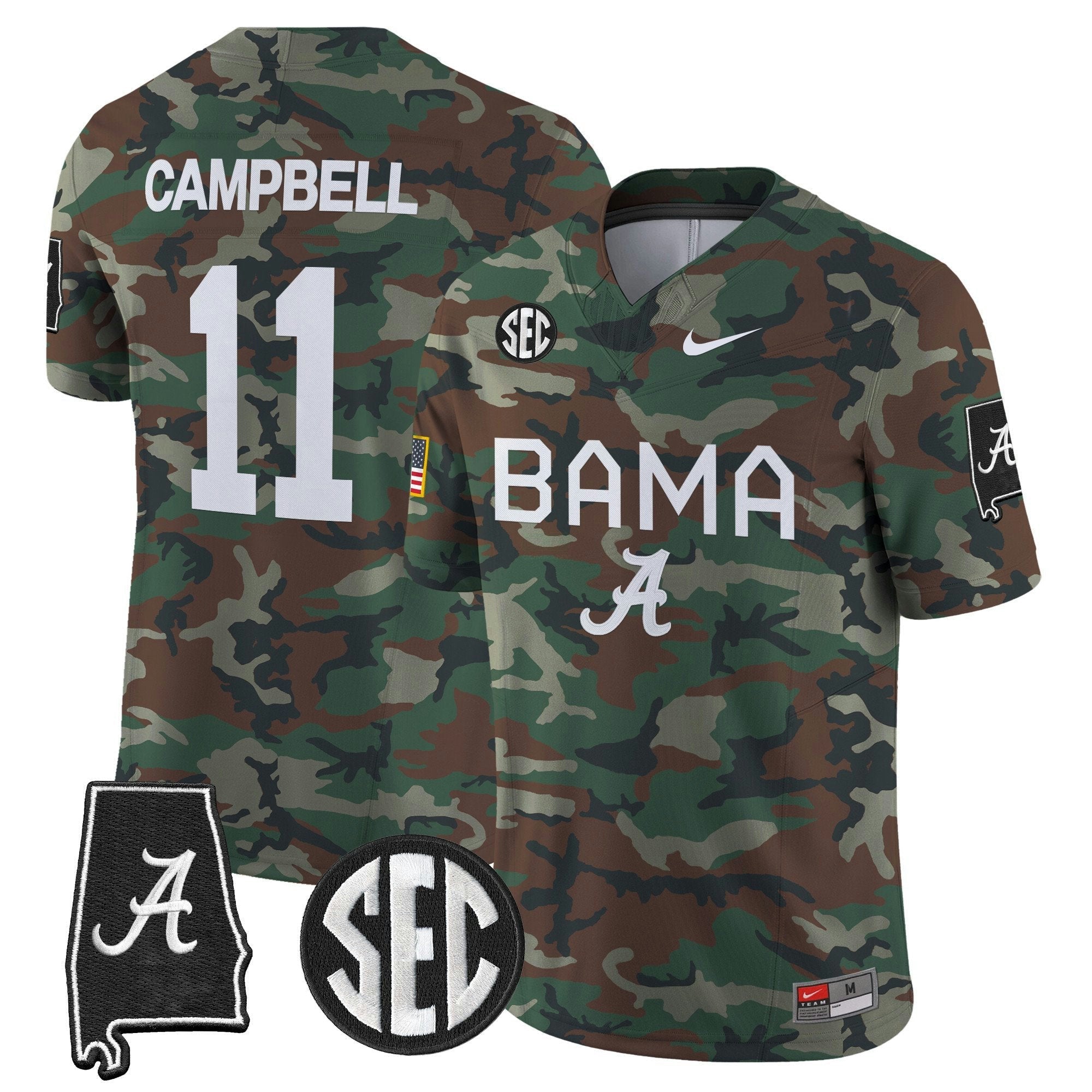 Camisa NCAA 2024 Military Vapor Limited Jersey