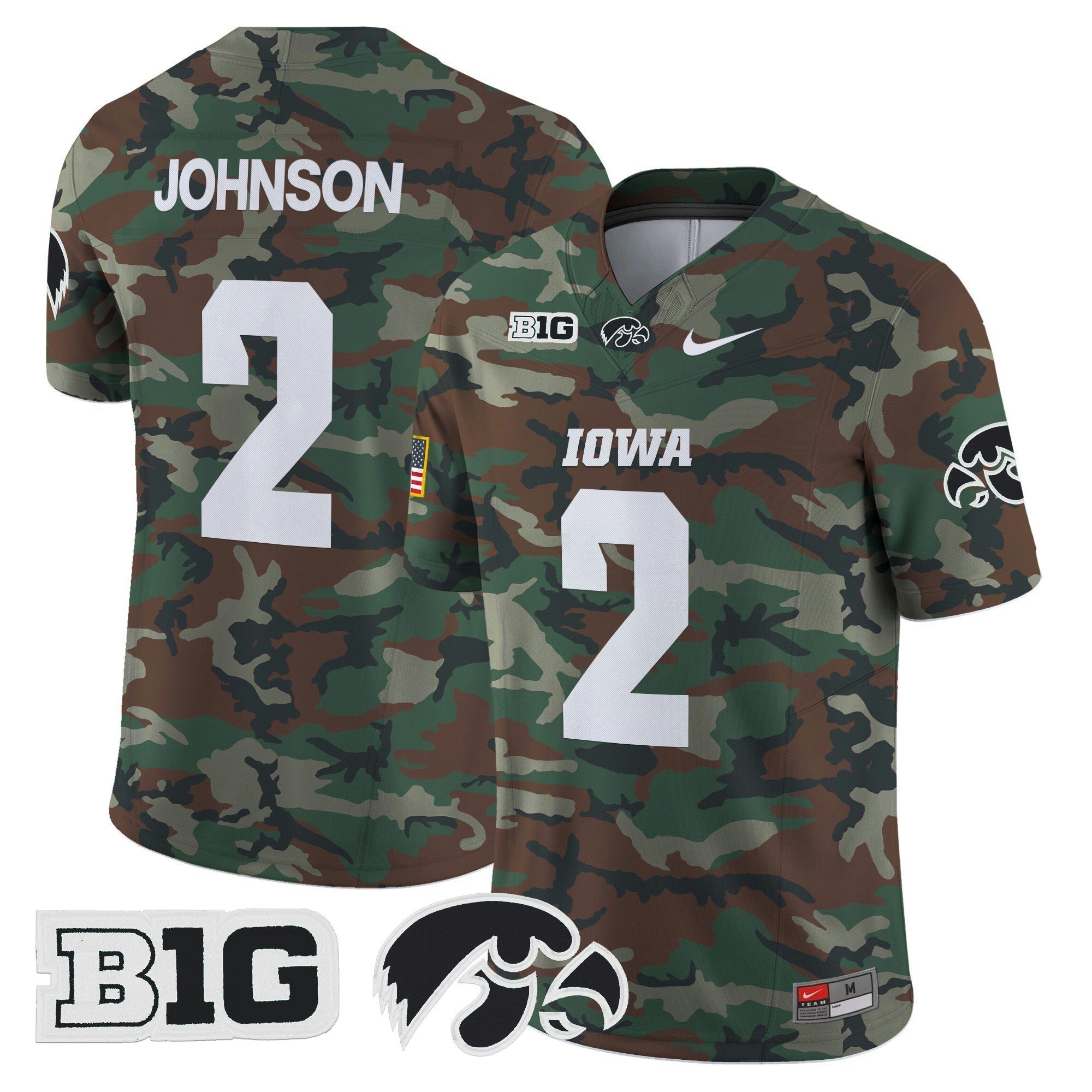 Camisa NCAA 2024 Military Vapor Limited Jersey
