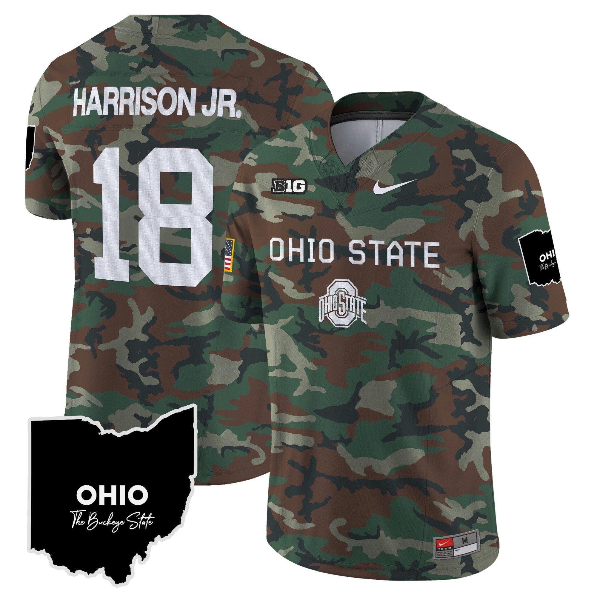 Camisa NCAA 2024 Military Vapor Limited Jersey