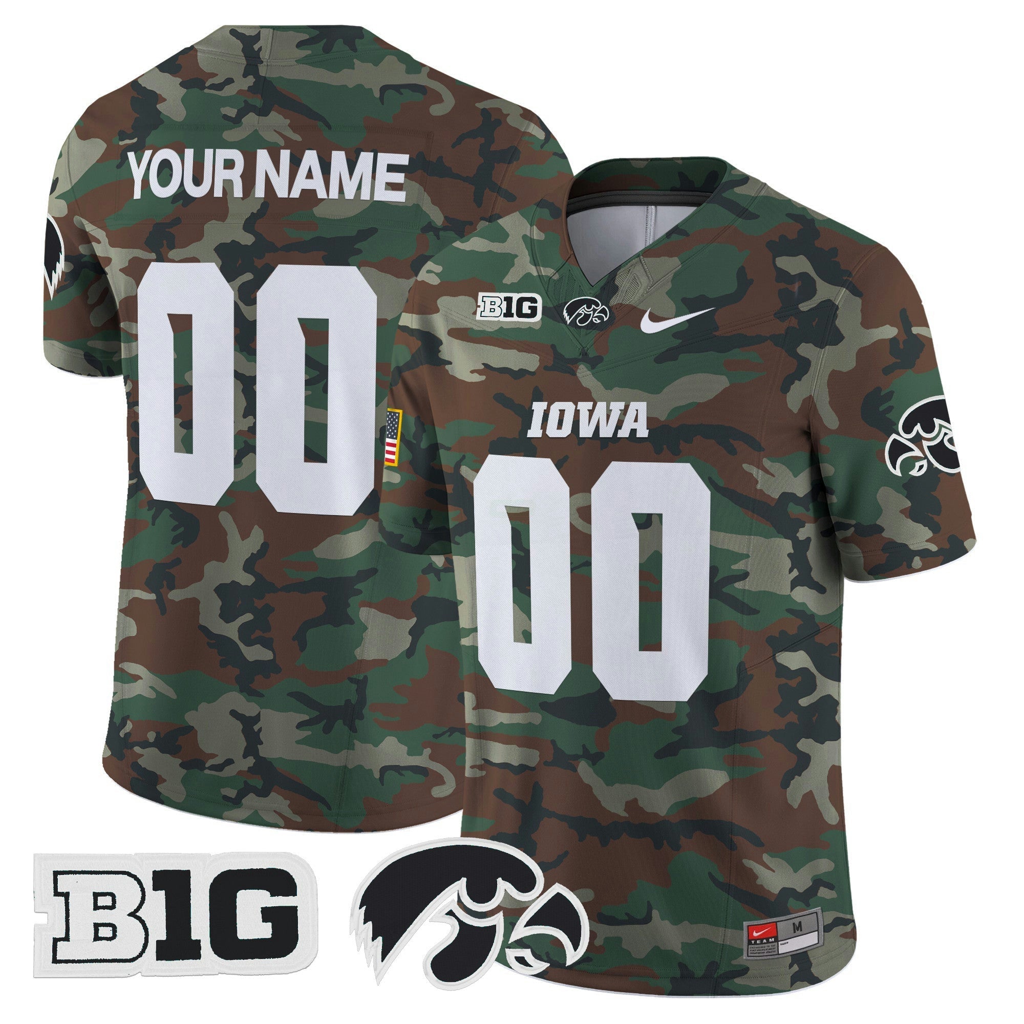 Camisa NCAA 2024 Military Vapor Limited Jersey