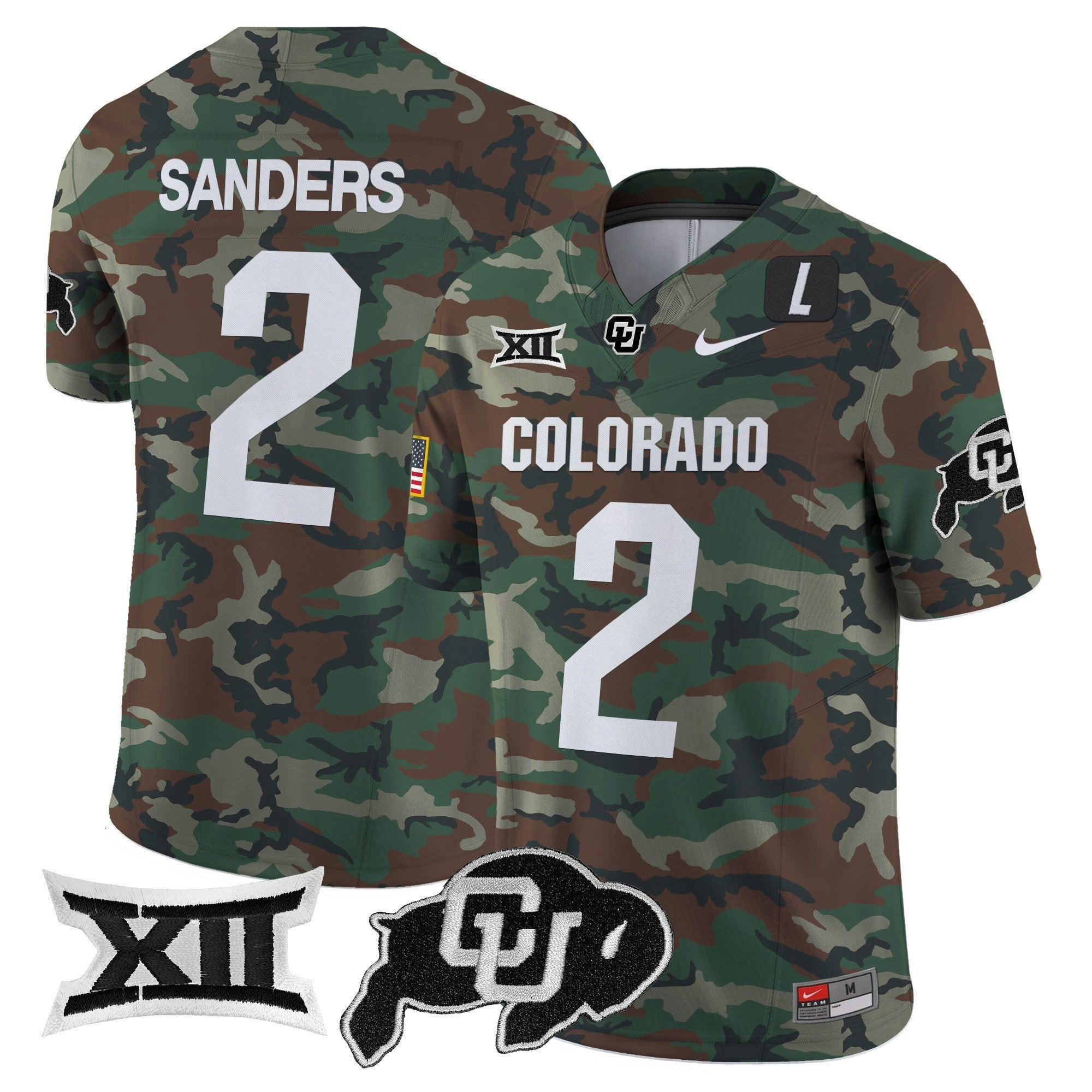 Camisa NCAA 2024 Military Vapor Limited Jersey