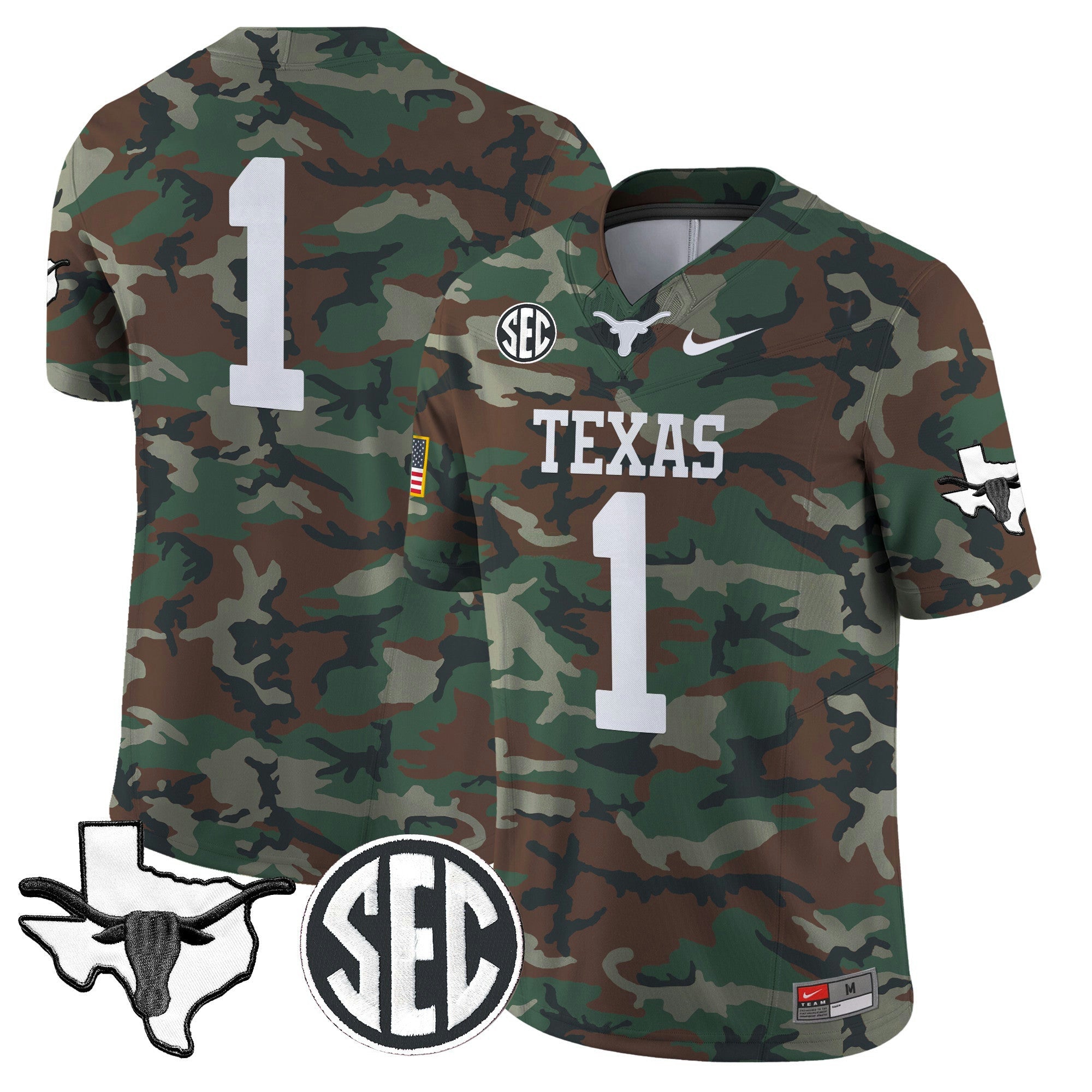 Camisa NCAA 2024 Military Vapor Limited Jersey V2
