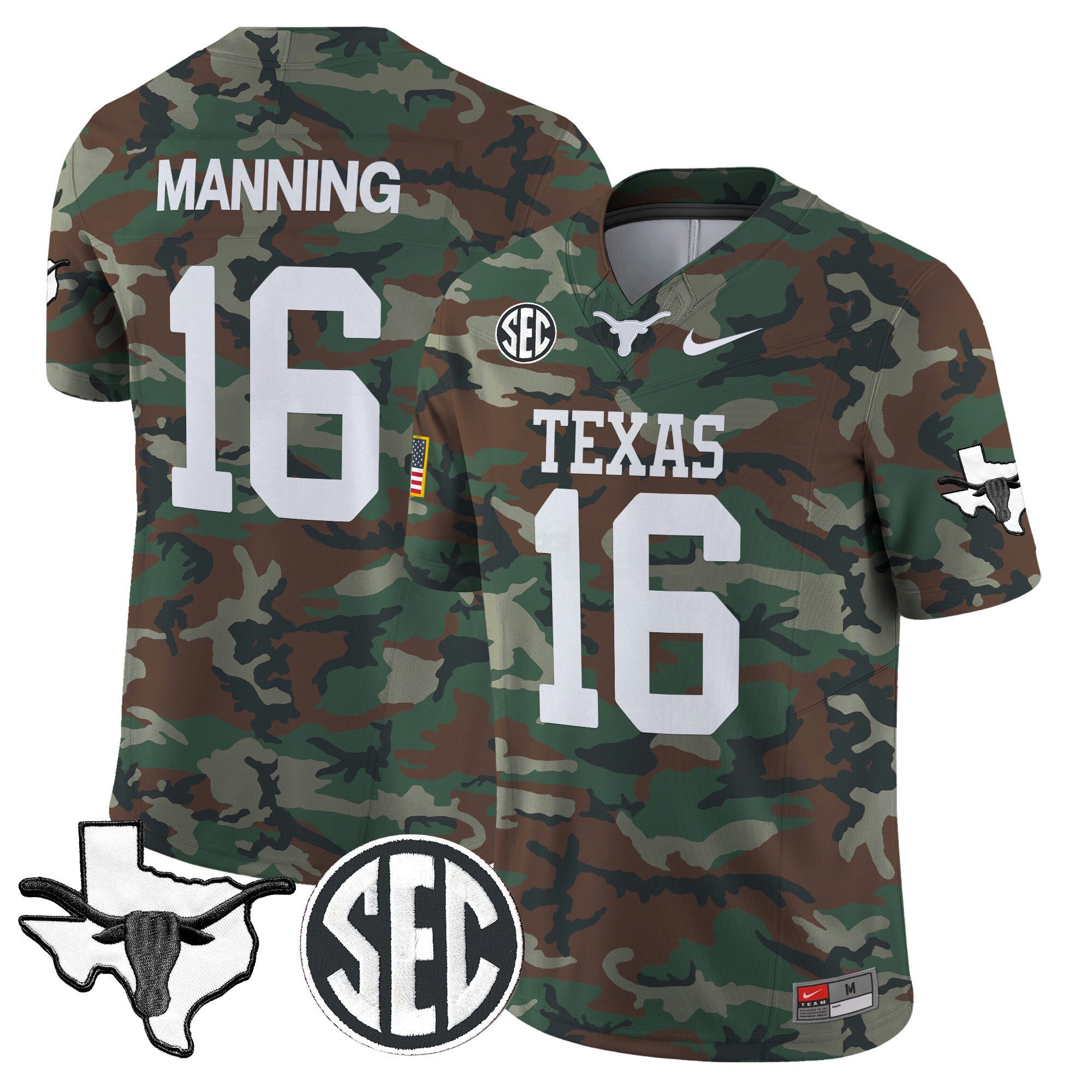 Camisa NCAA 2024 Military Vapor Limited Jersey V2