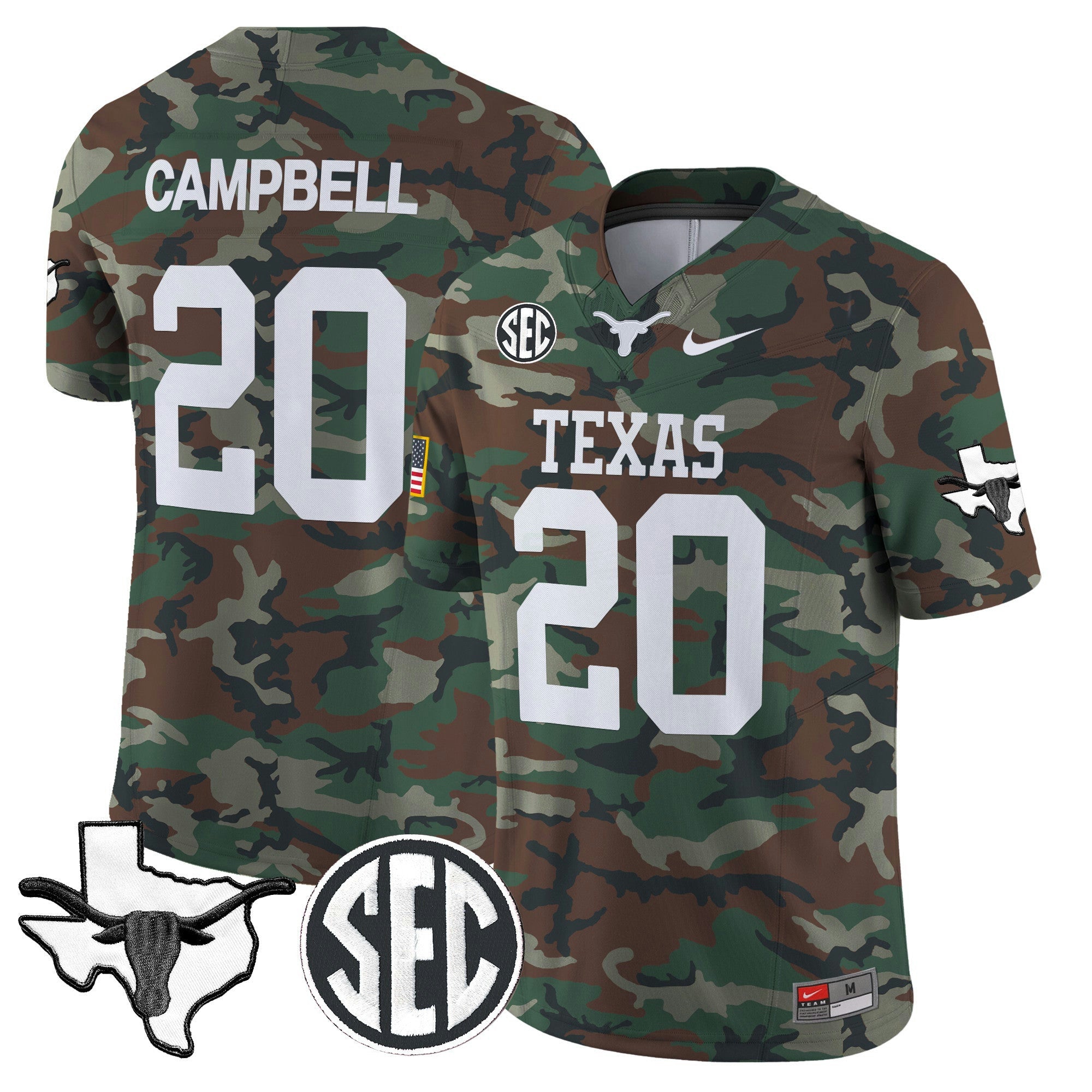 Camisa NCAA 2024 Military Vapor Limited Jersey V2