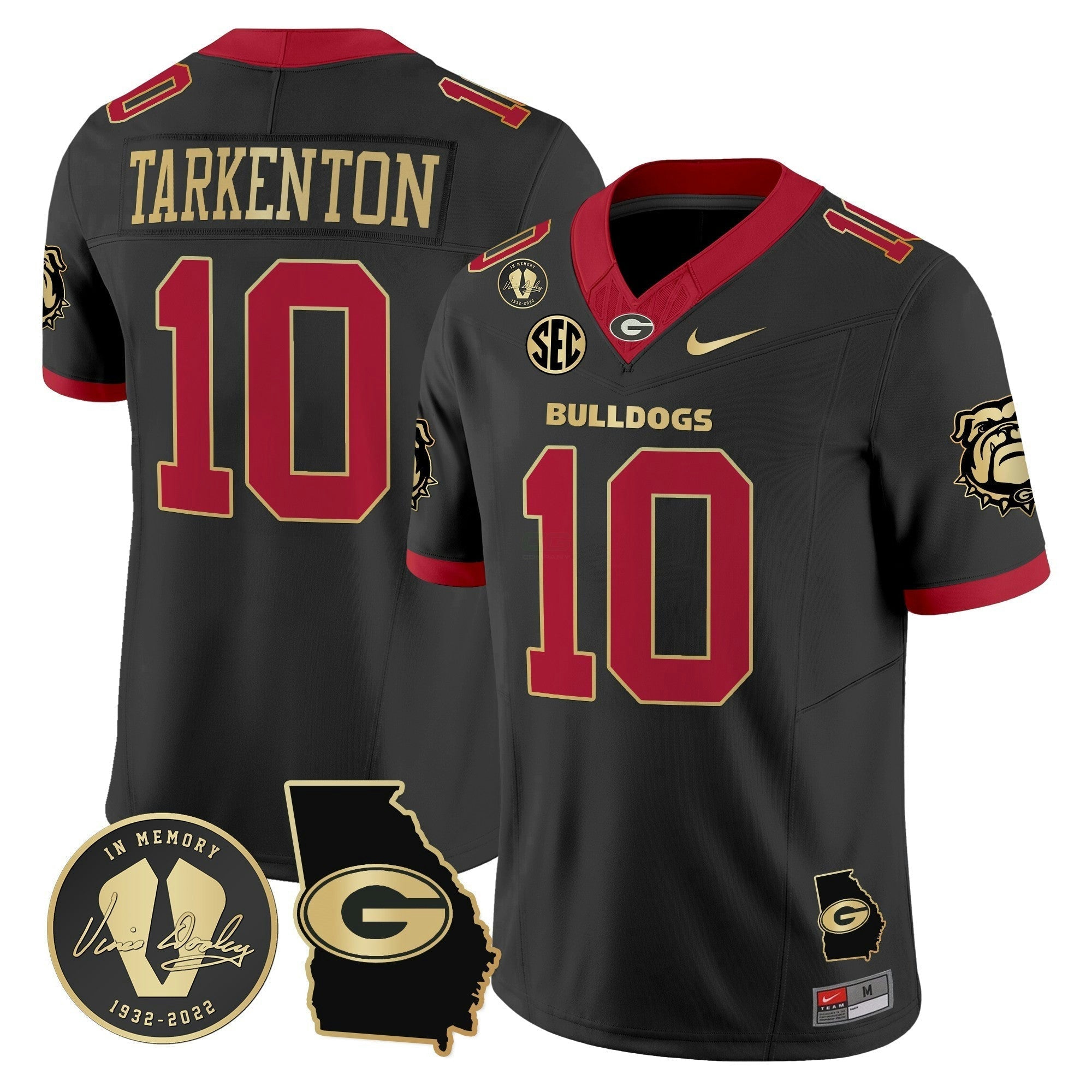 Camisa NCAA 2024 Vapor Limited Jersey V5 - Georgia Map