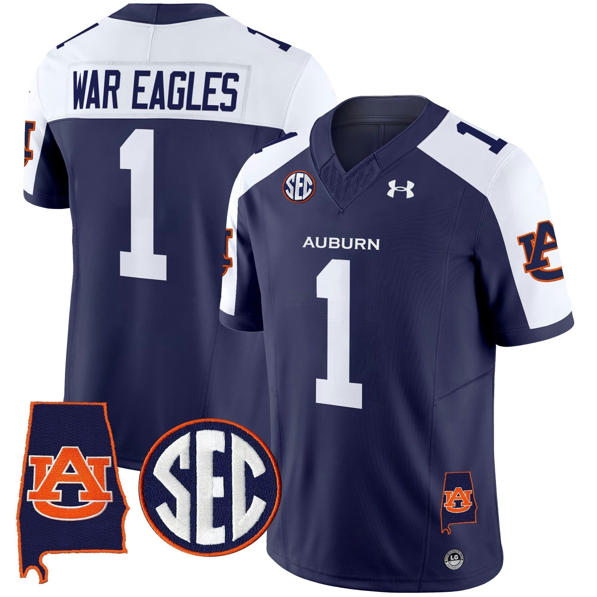 Camisa NCAA 2025 Alabama Patch Vapor Limited Jersey