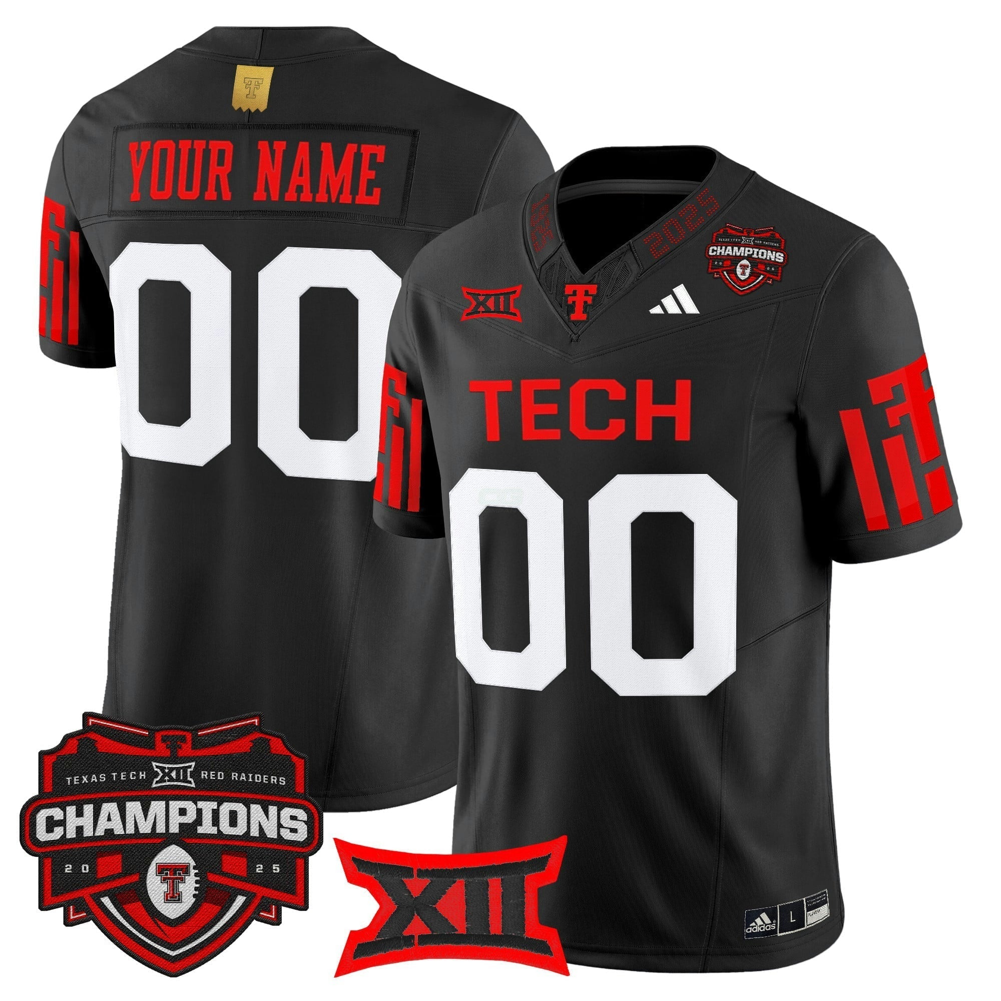 Camisa NCAA 2025 Big 12 Champions Vapor Limited Jersey