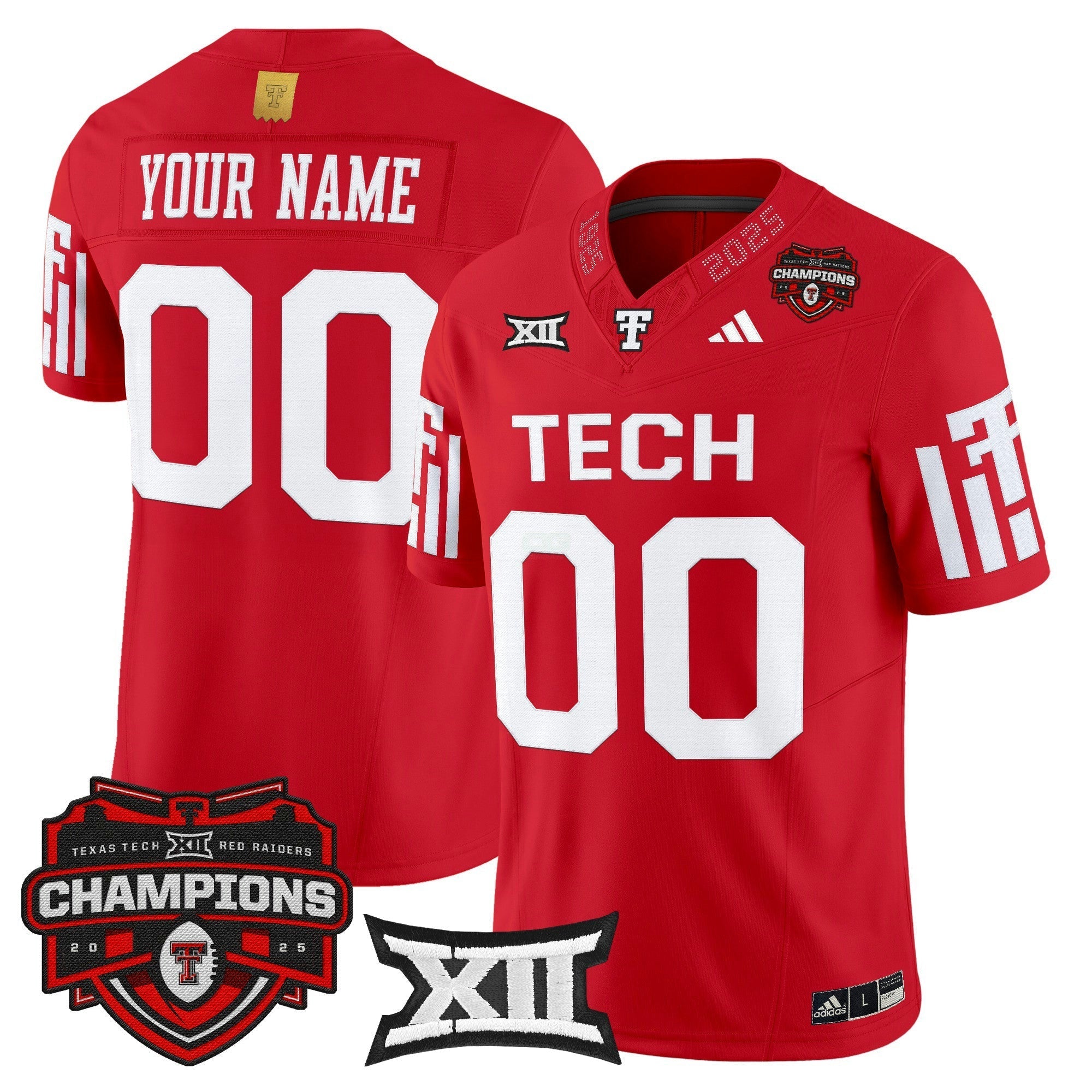 Camisa NCAA 2025 Big 12 Champions Vapor Limited Jersey