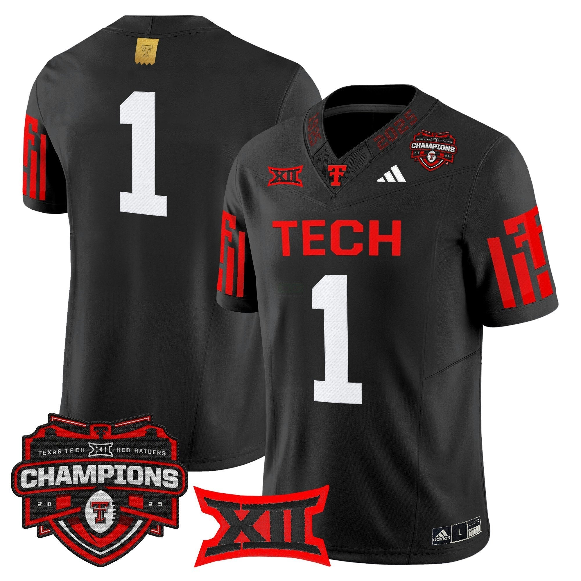 Camisa NCAA 2025 Big 12 Champions Vapor Limited Jersey