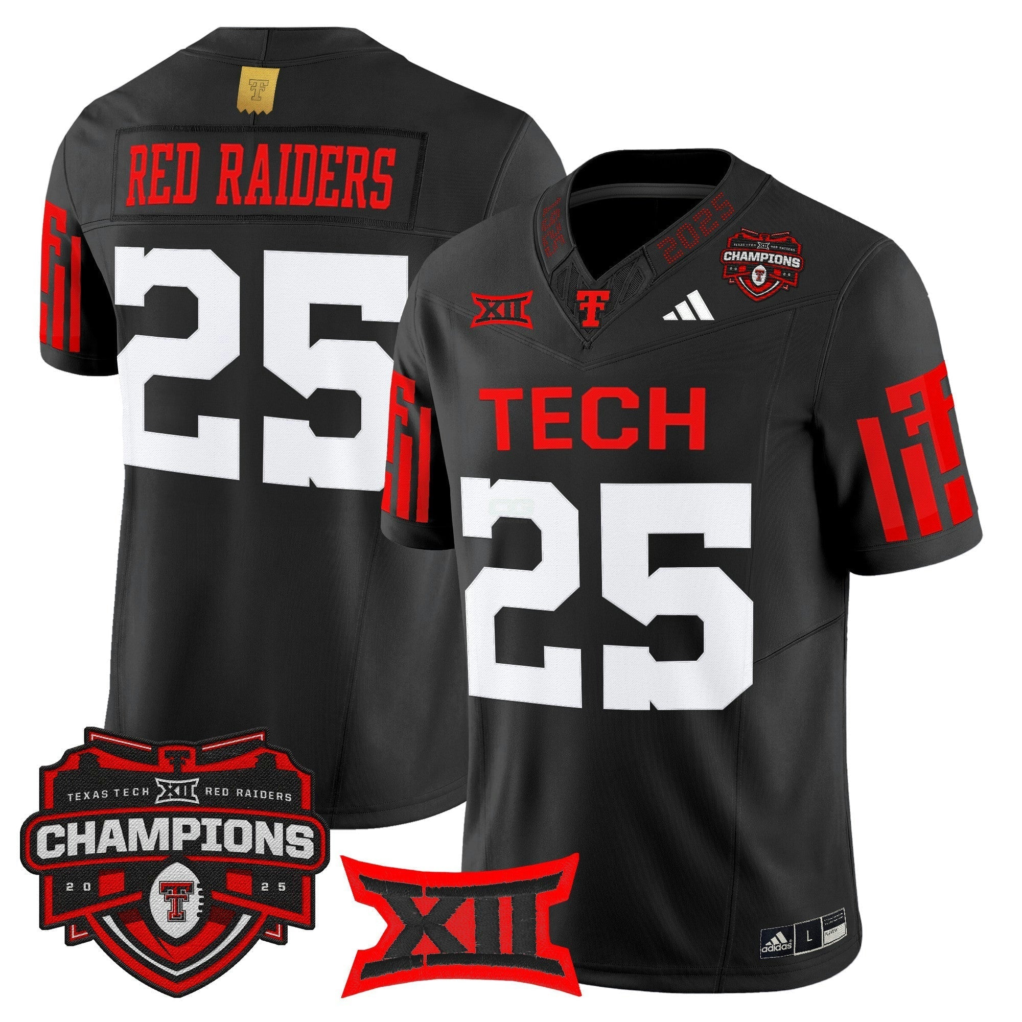 Camisa NCAA 2025 Big 12 Champions Vapor Limited Jersey