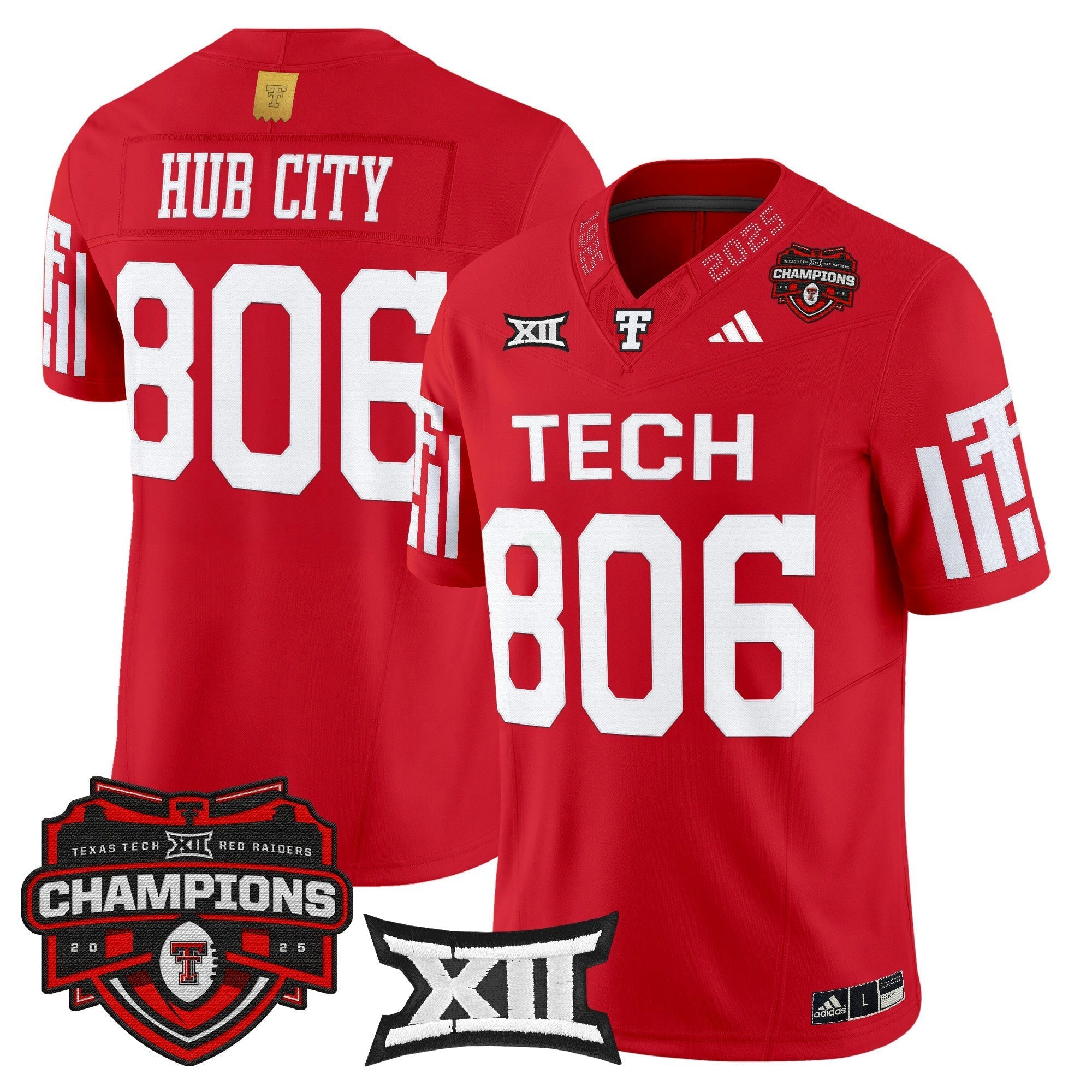 Camisa NCAA 2025 Big 12 Champions Vapor Limited Jersey