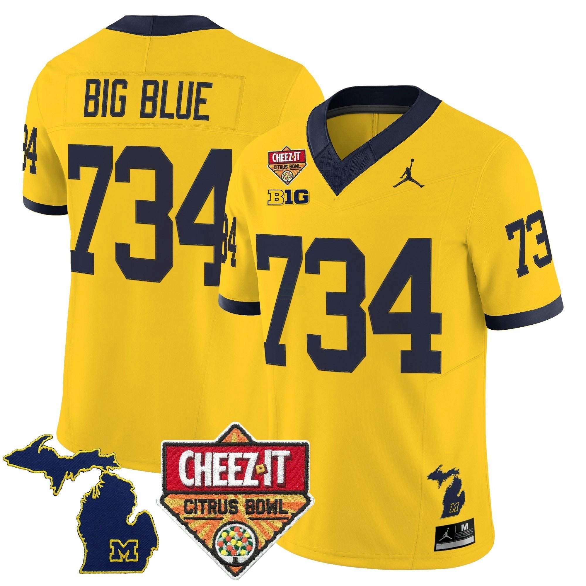Camisa NCAA 2025 Cheez-It Citrus Bowl Vapor Limited Jersey