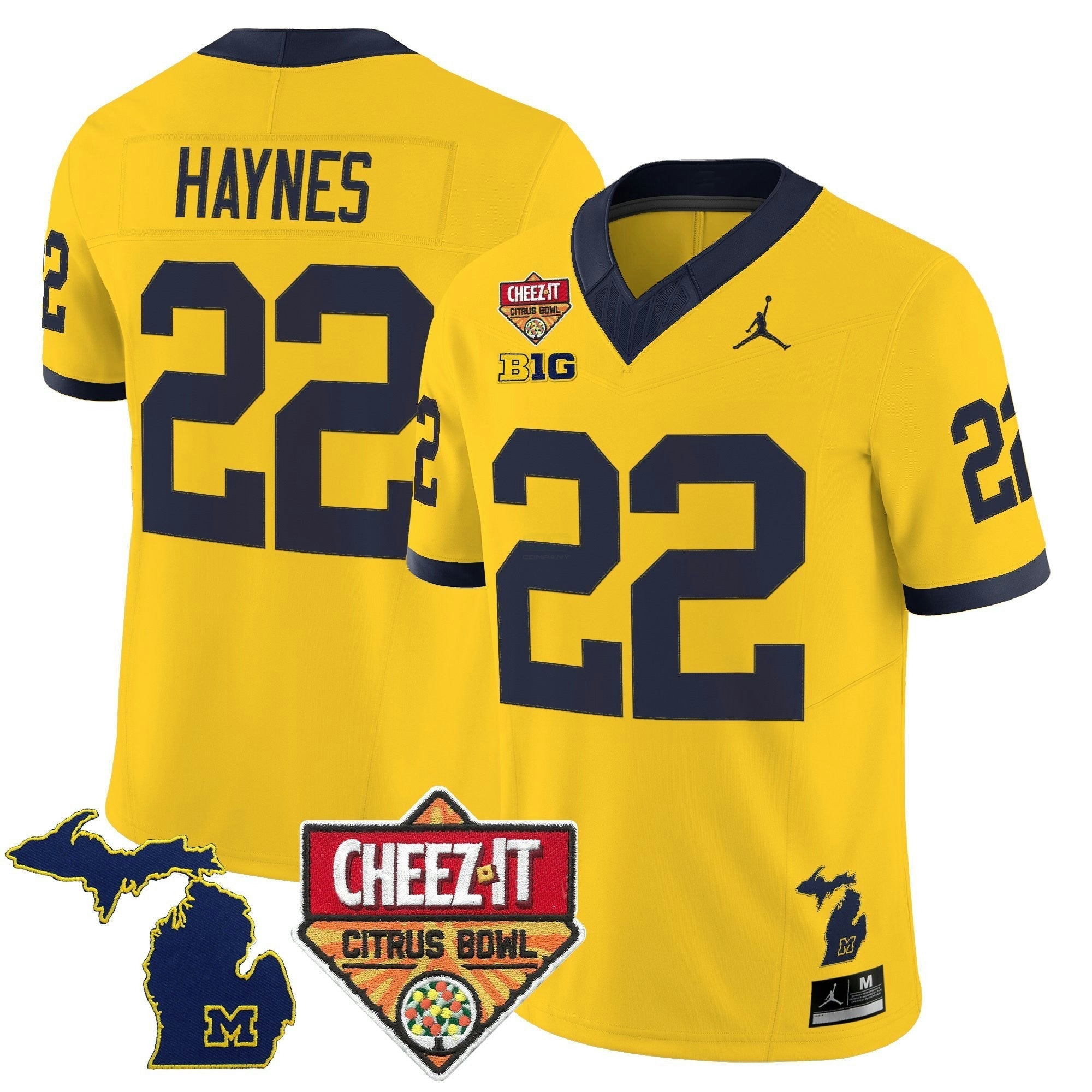 Camisa NCAA 2025 Cheez-It Citrus Bowl Vapor Limited Jersey
