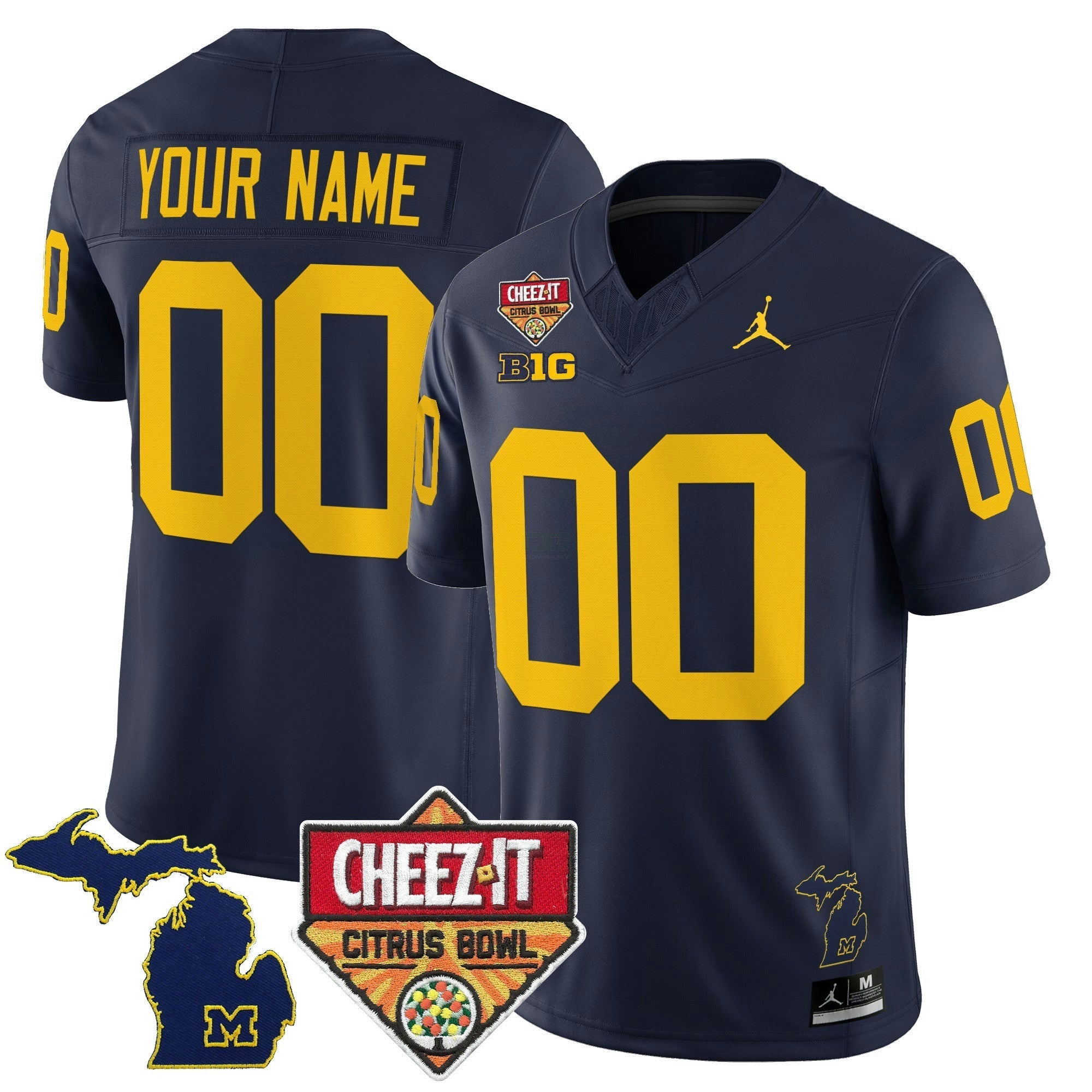 Camisa NCAA 2025 Cheez-It Citrus Bowl Vapor Limited Jersey