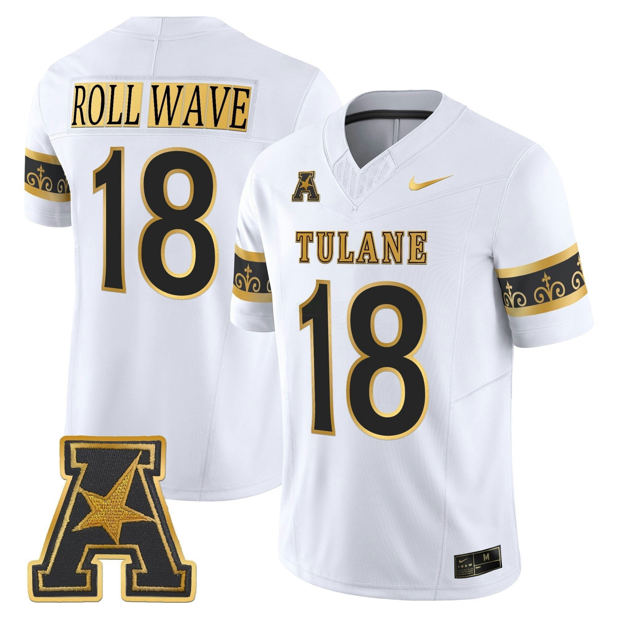 Camisa NCAA 2025 'City Edition' Dourada Vapor Limited Jersey