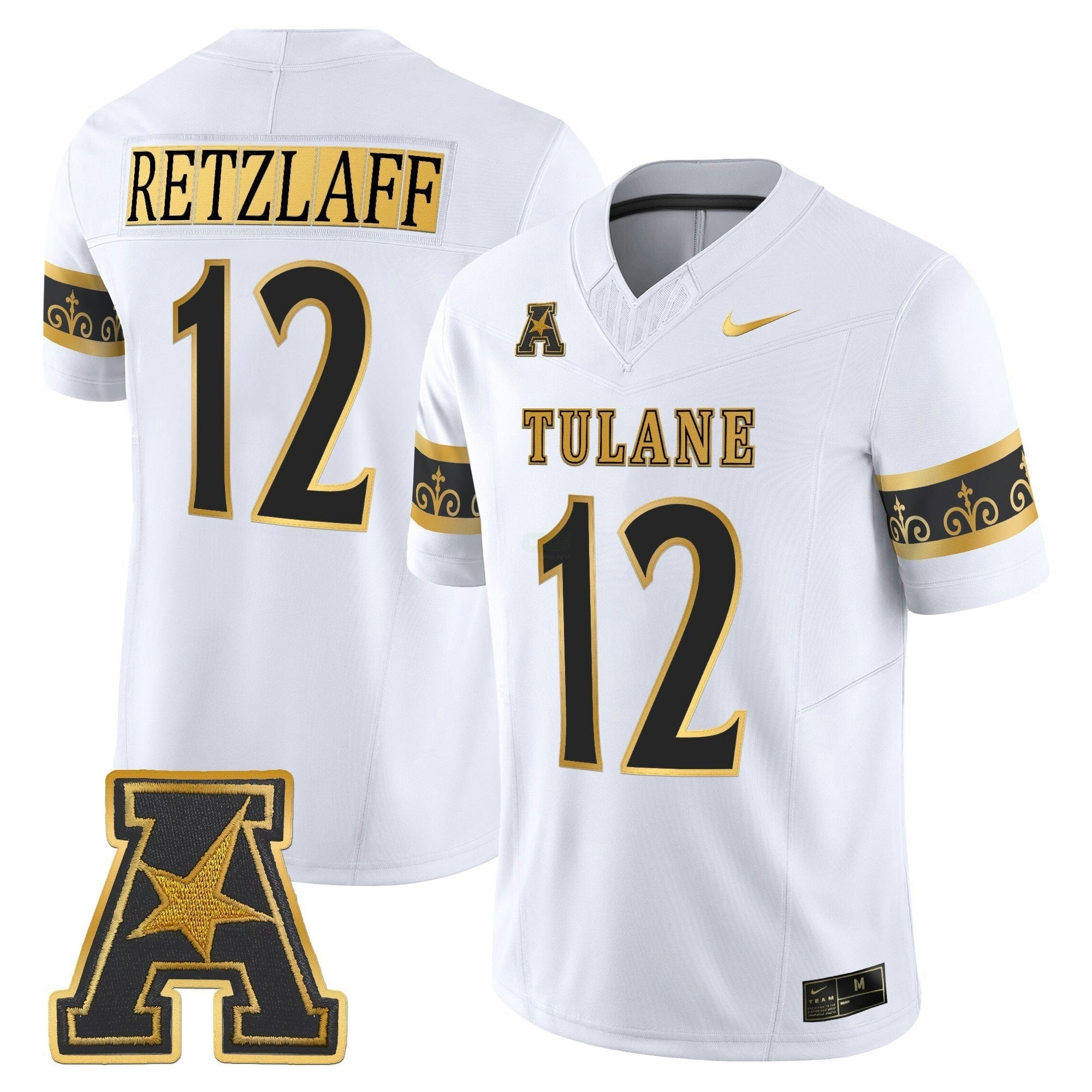 Camisa NCAA 2025 'City Edition' Dourada Vapor Limited Jersey