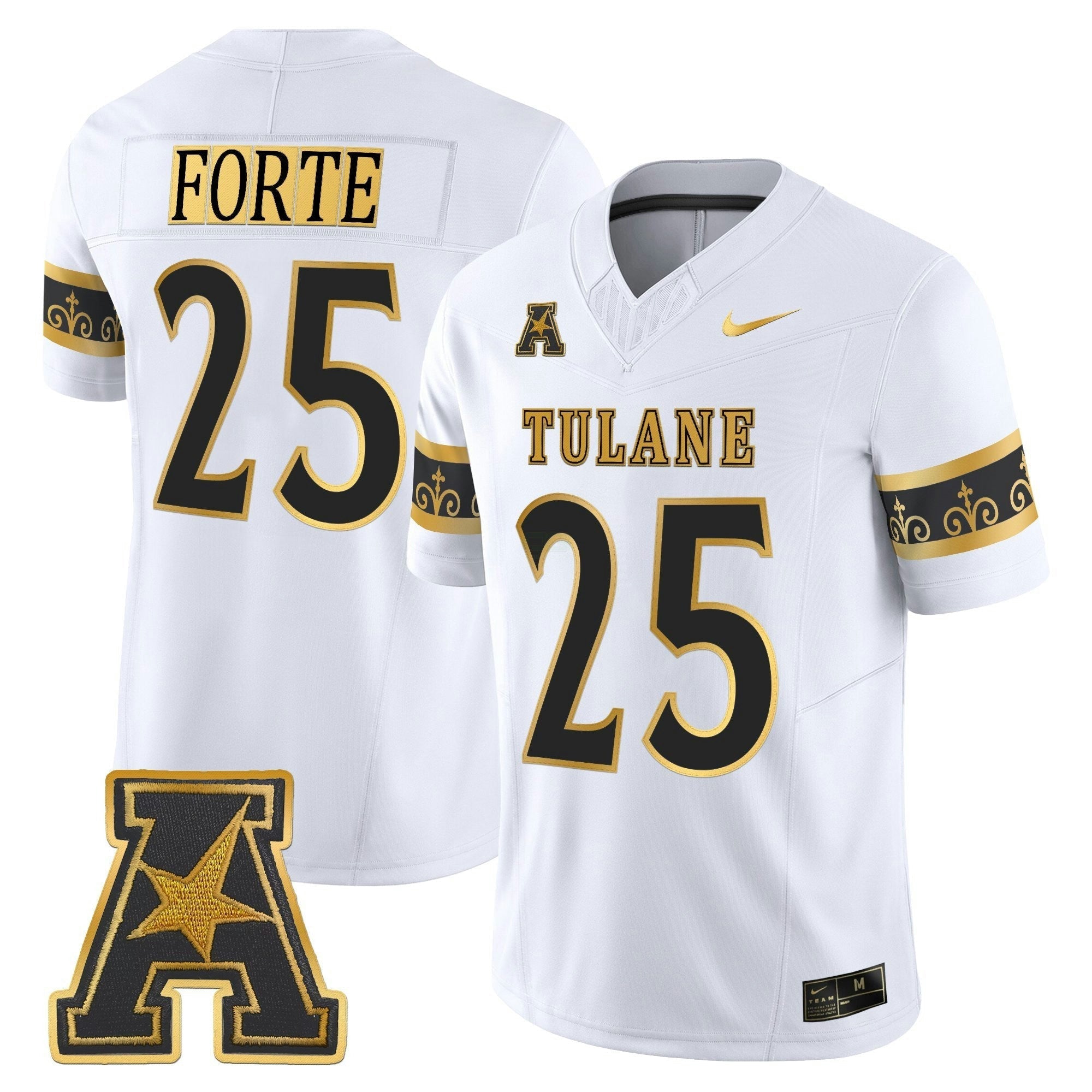 Camisa NCAA 2025 'City Edition' Dourada Vapor Limited Jersey