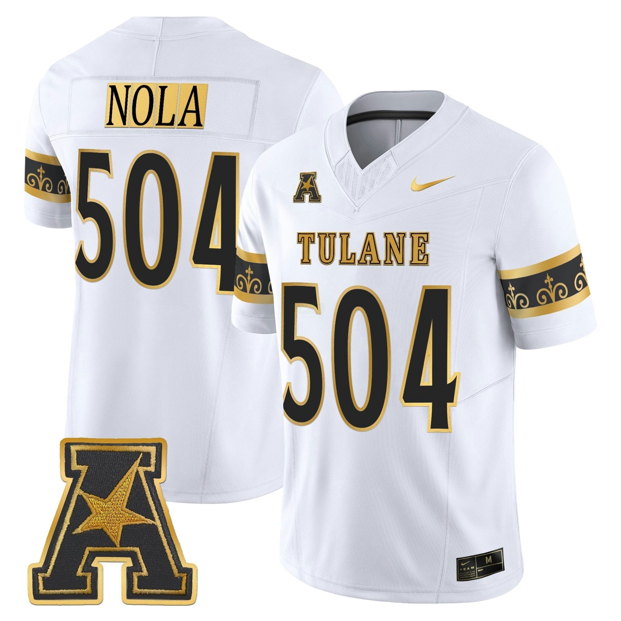 Camisa NCAA 2025 'City Edition' Dourada Vapor Limited Jersey