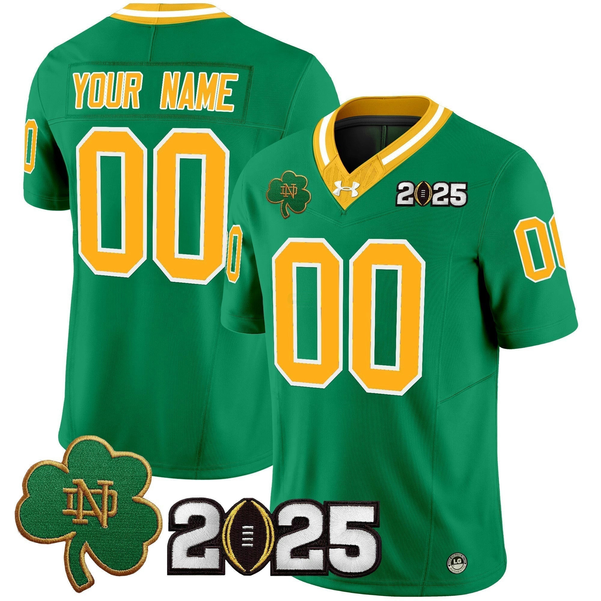Camisa NCAA 2025 College Football Playoff Final Patch Vapor Limited Jersey