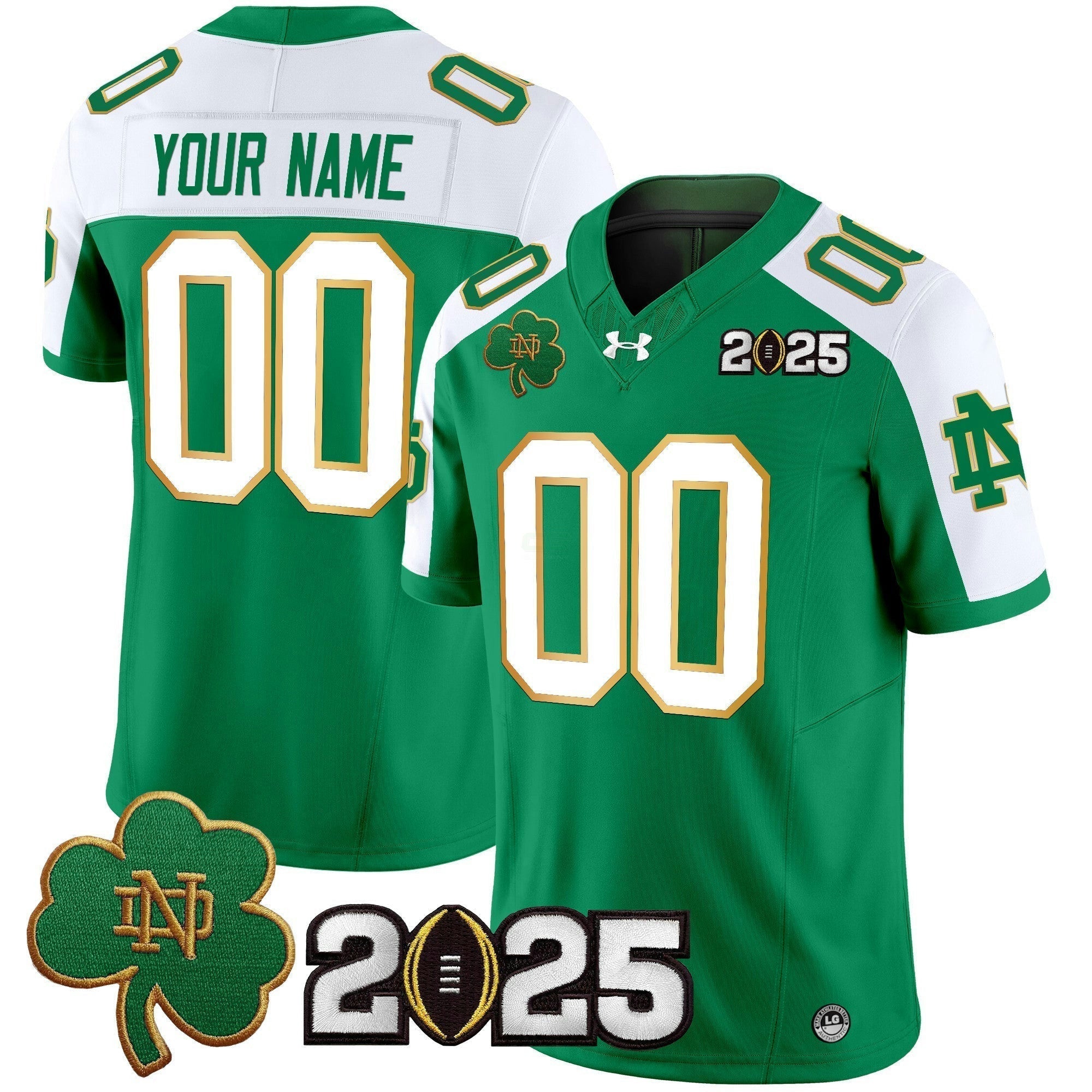 Camisa NCAA 2025 College Football Playoff Final Patch Vapor Limited Jersey