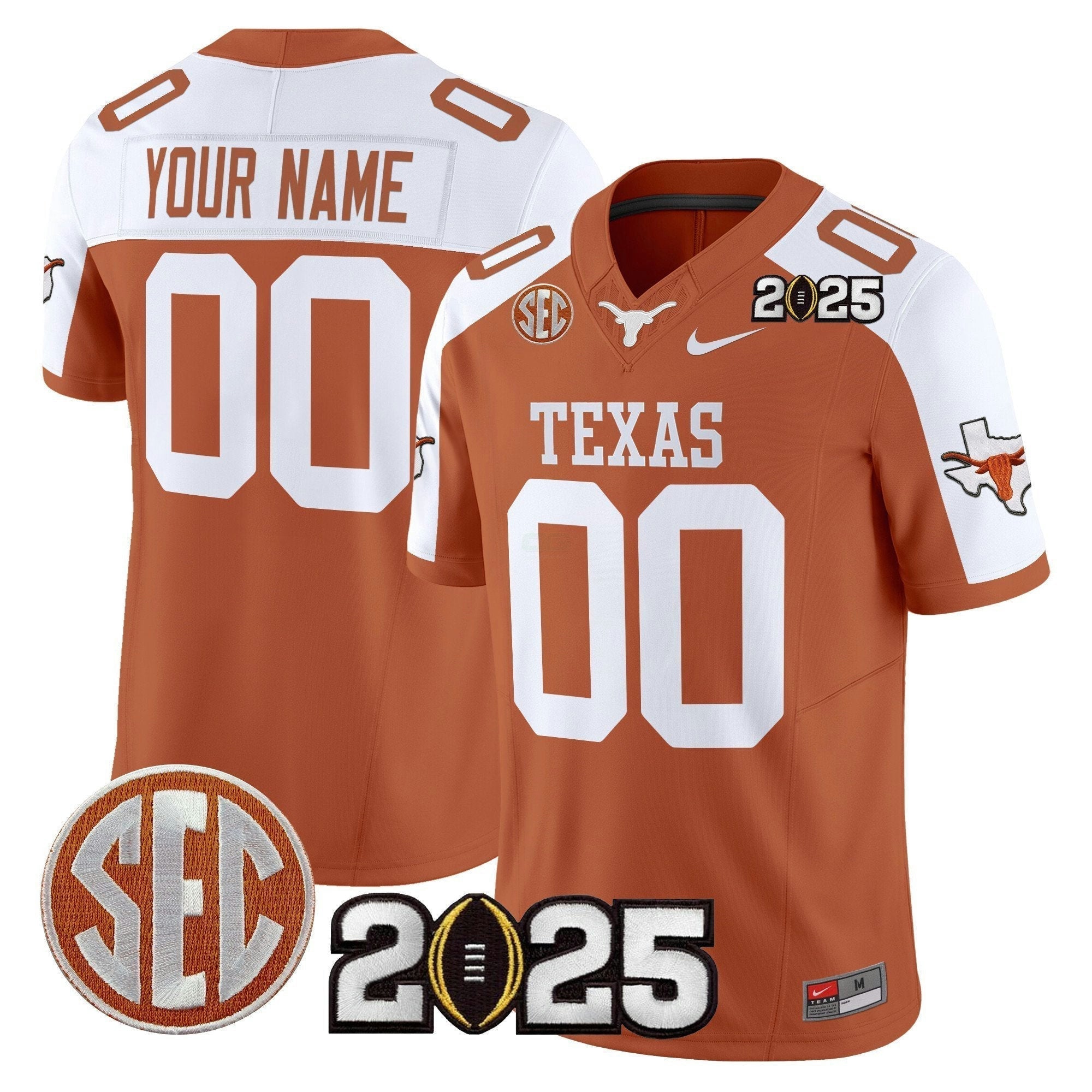 Camisa NCAA 2025 College Football Playoff Final Patch Vapor Limited Jersey