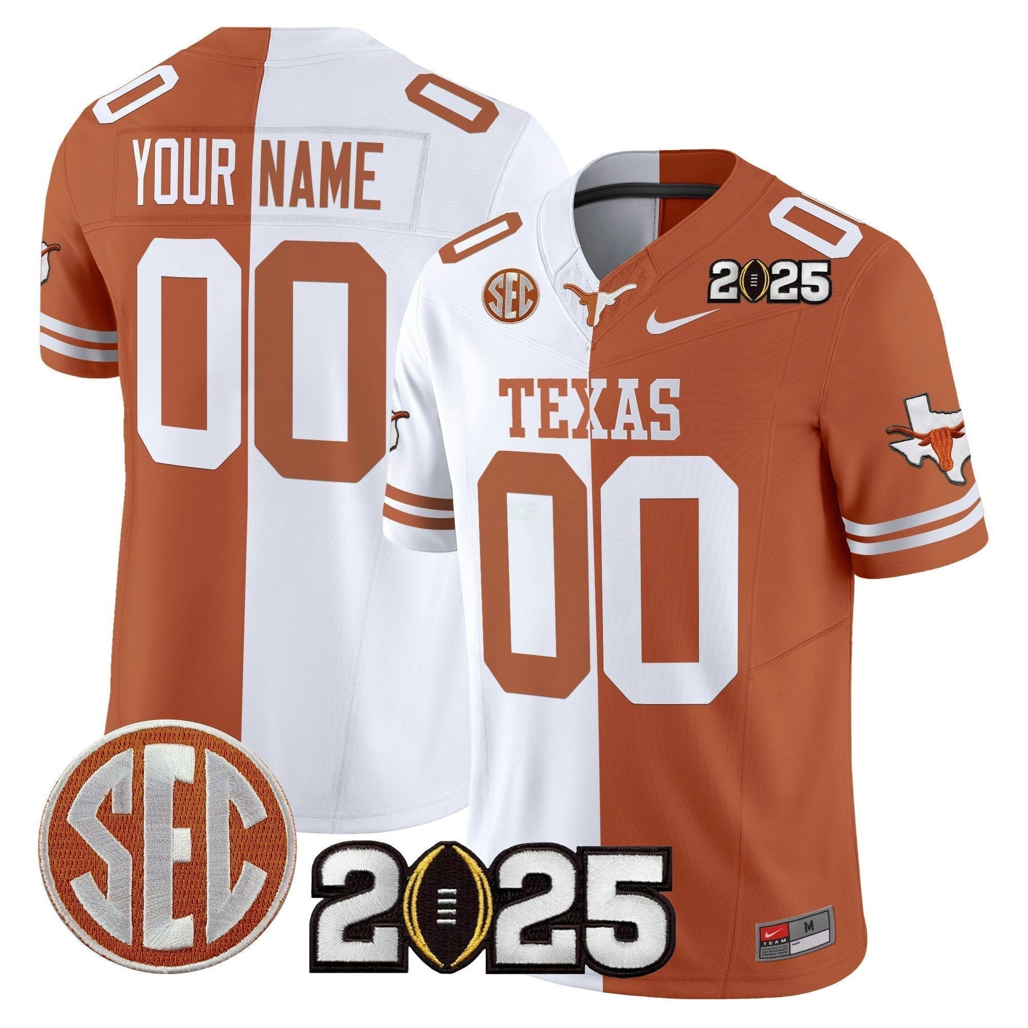 Camisa NCAA 2025 College Football Playoff Final Patch Vapor Limited Jersey