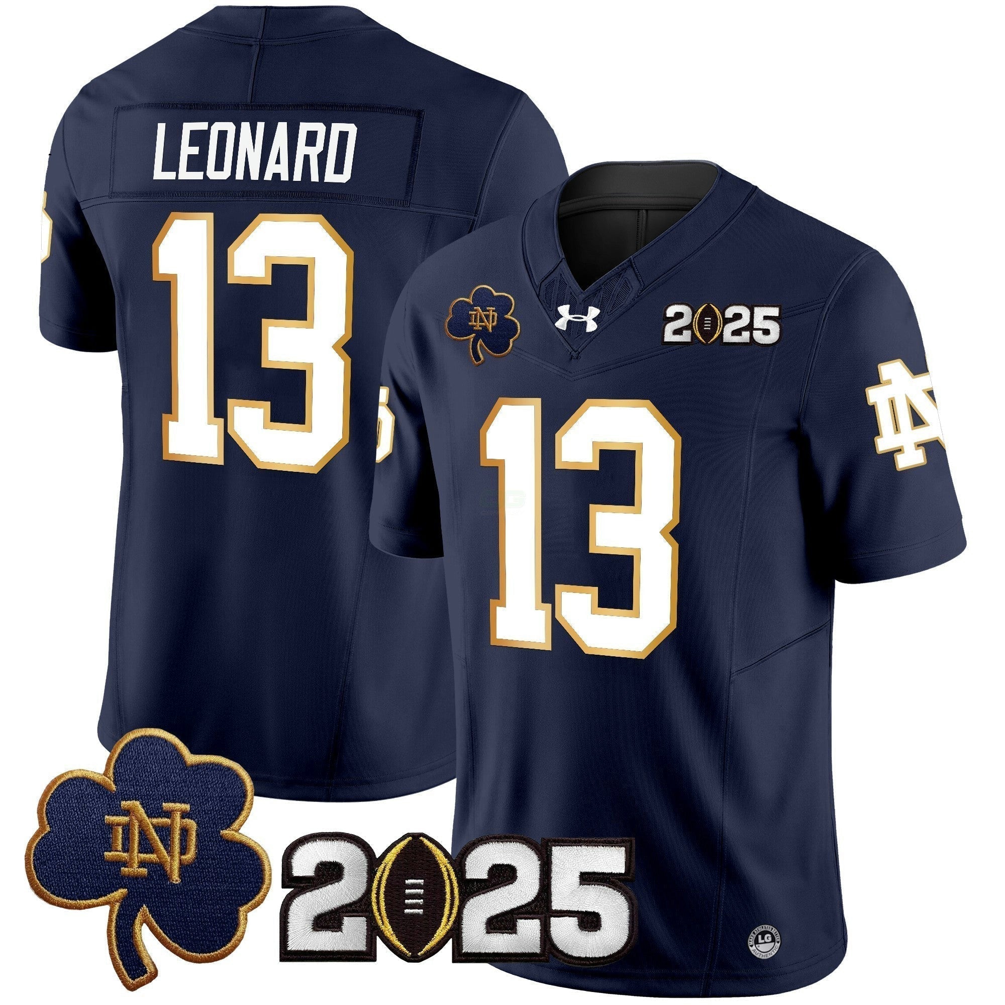 Camisa NCAA 2025 College Football Playoff Final Patch Vapor Limited Jersey