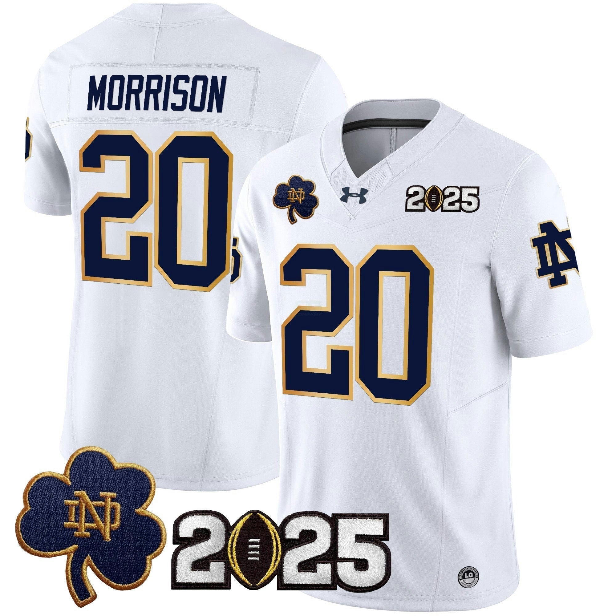 Camisa NCAA 2025 College Football Playoff Final Patch Vapor Limited Jersey