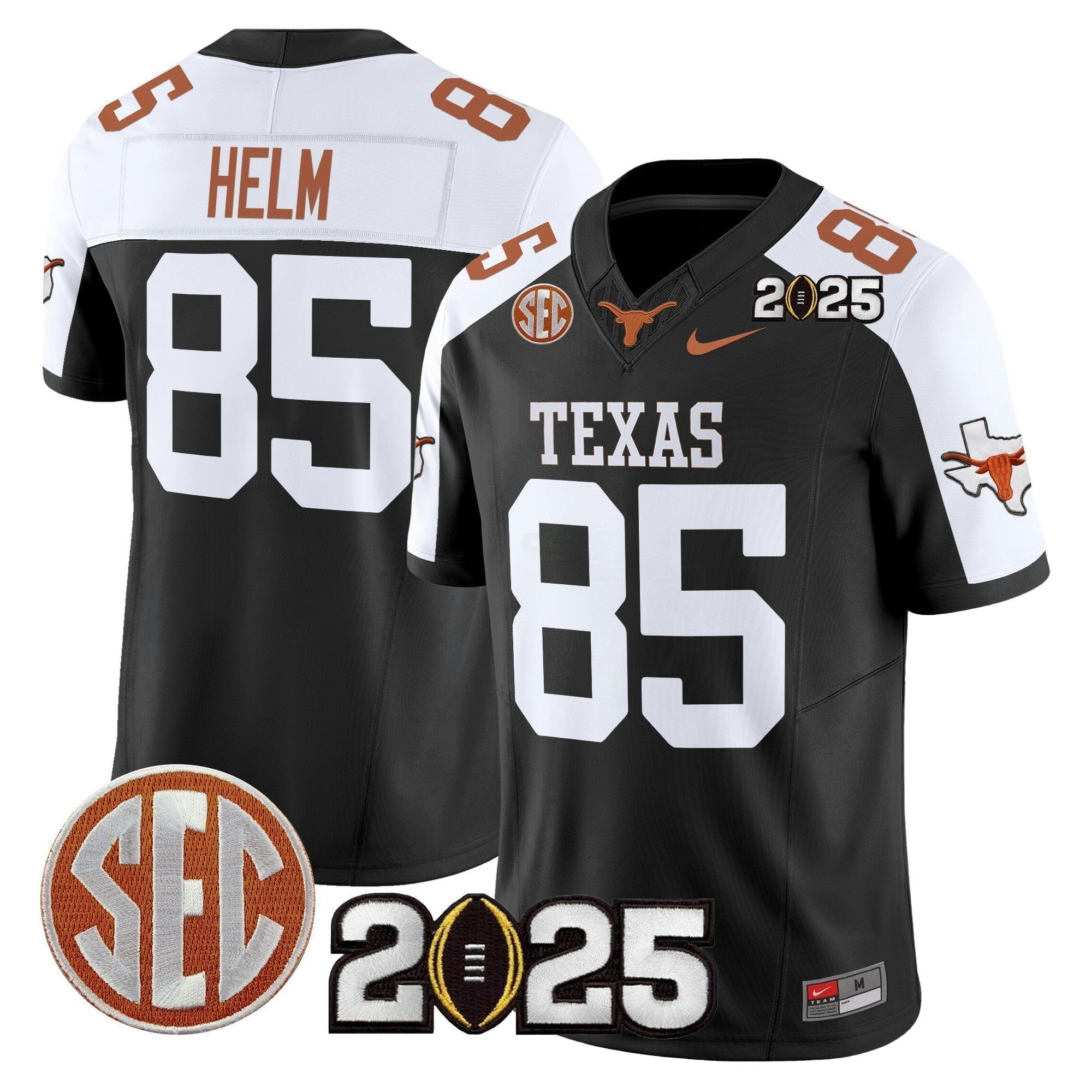 Camisa NCAA 2025 College Football Playoff Final Patch Vapor Limited Jersey