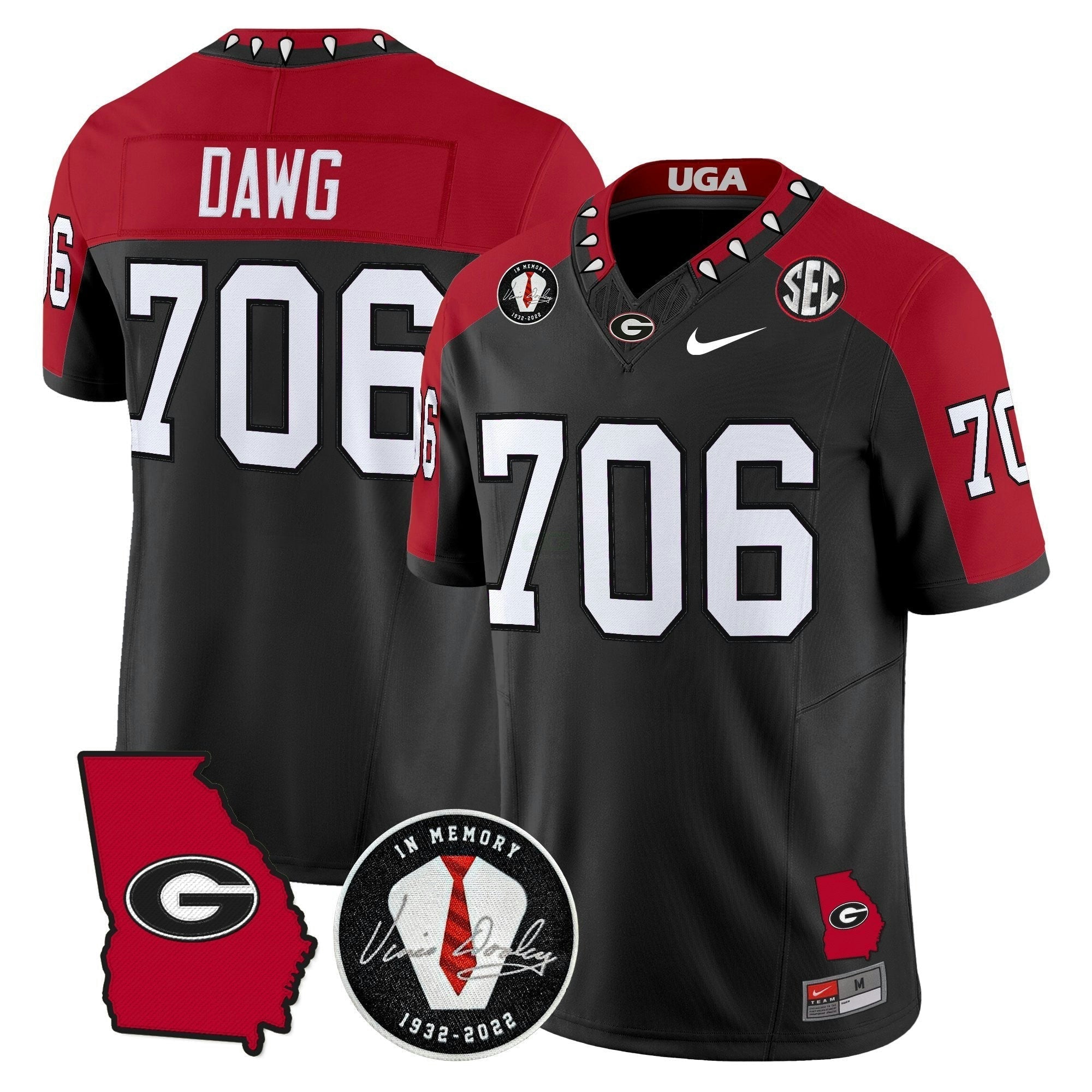 Camisa NCAA 2025 Color Sleeves Vapor Limited Jersey