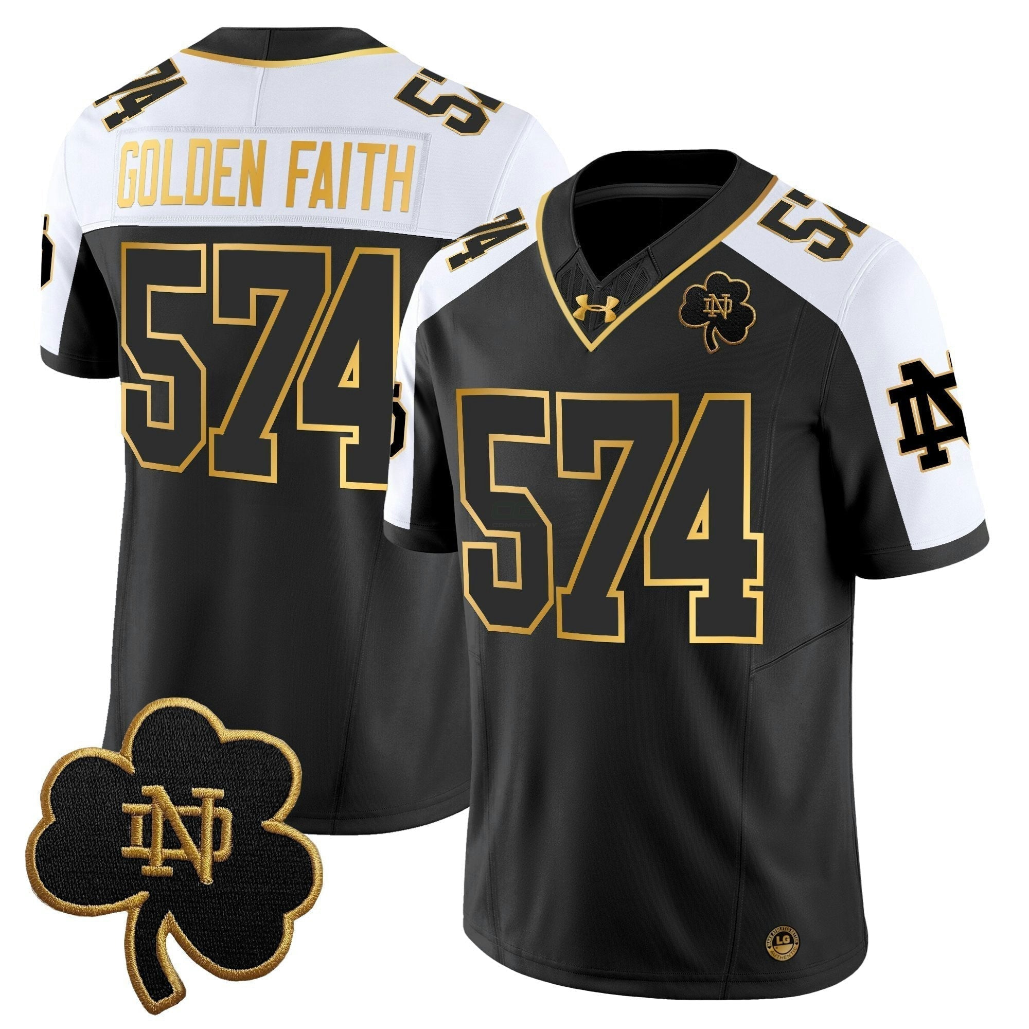 Camisa NCAA 2025 Dourada Vapor Limited Jersey